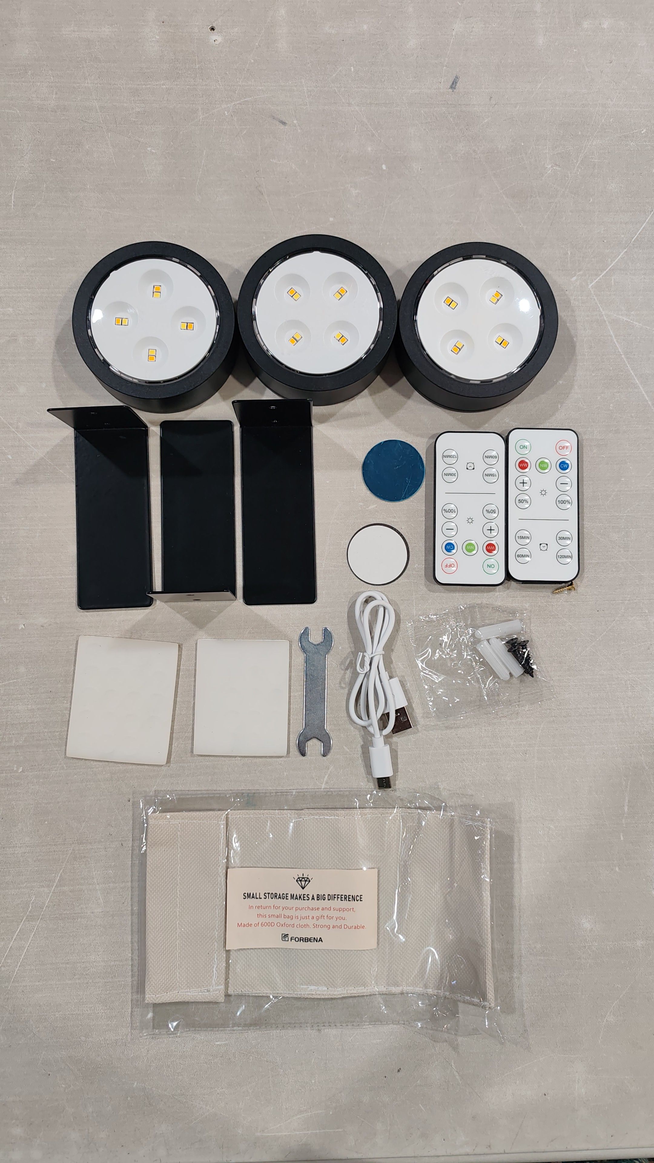 3pcs batería operada luz de imagen