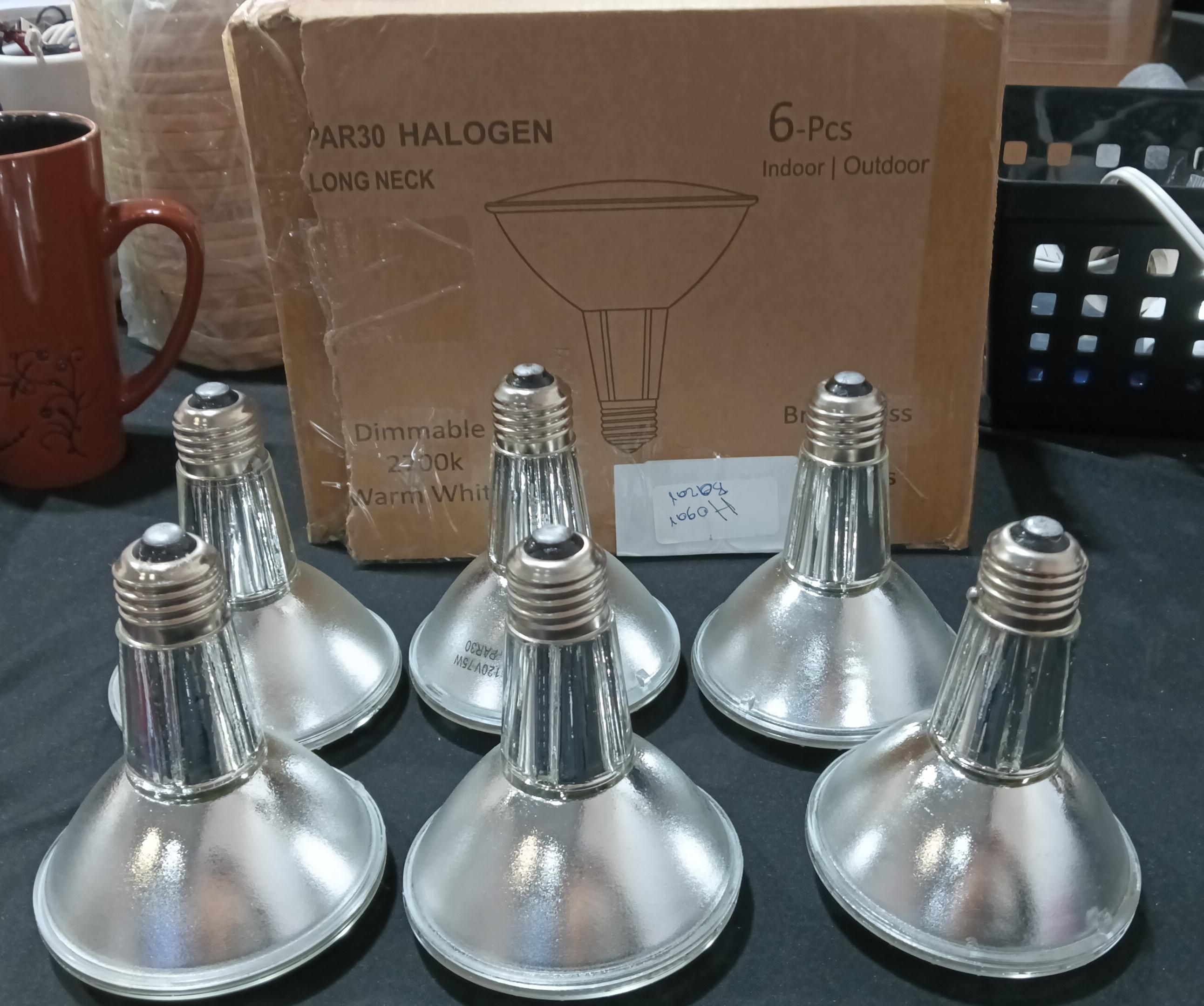 Bombillas de cuello largo 75 W