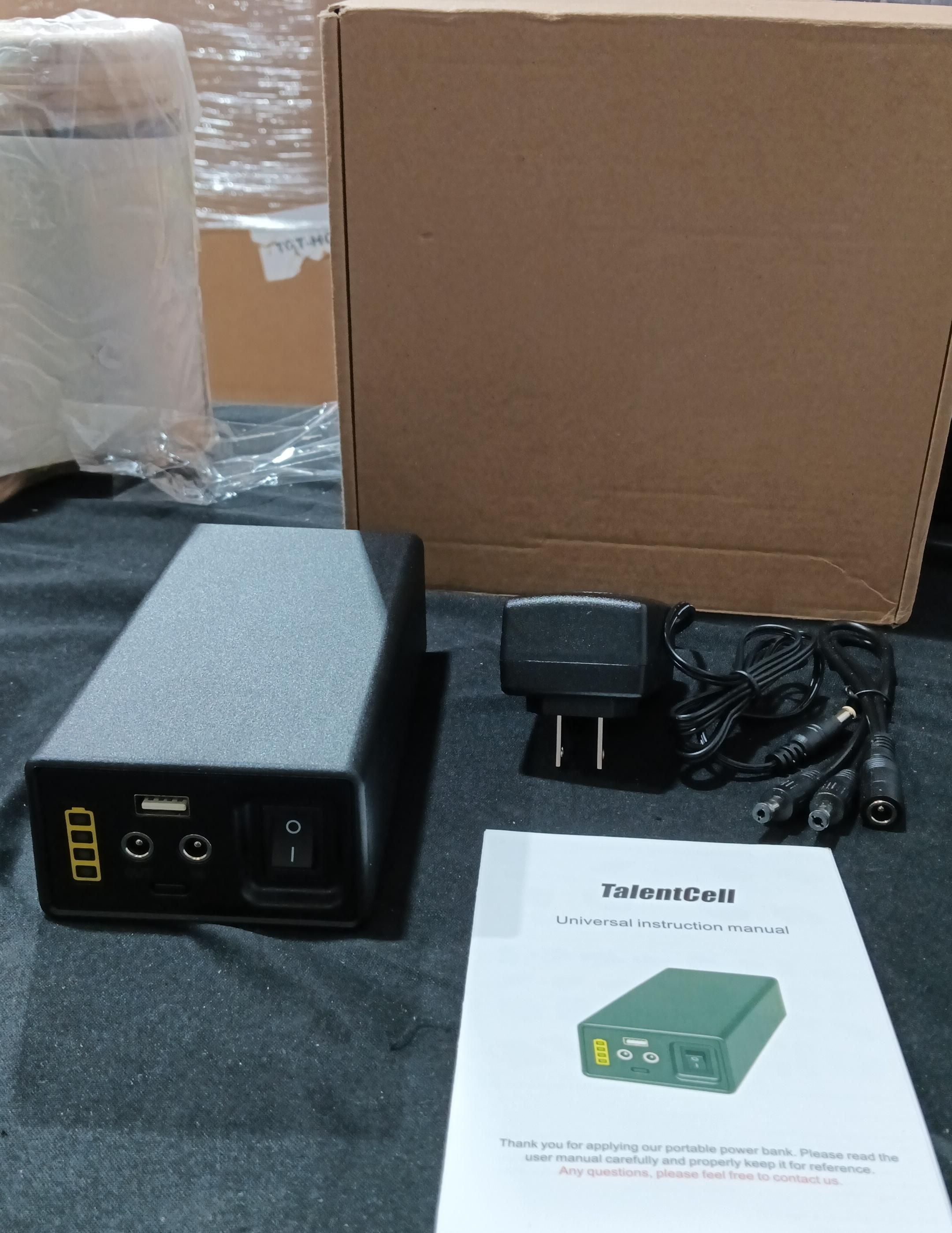 TalentCell - Batería de Iones de Litio Recargable de 12 V 