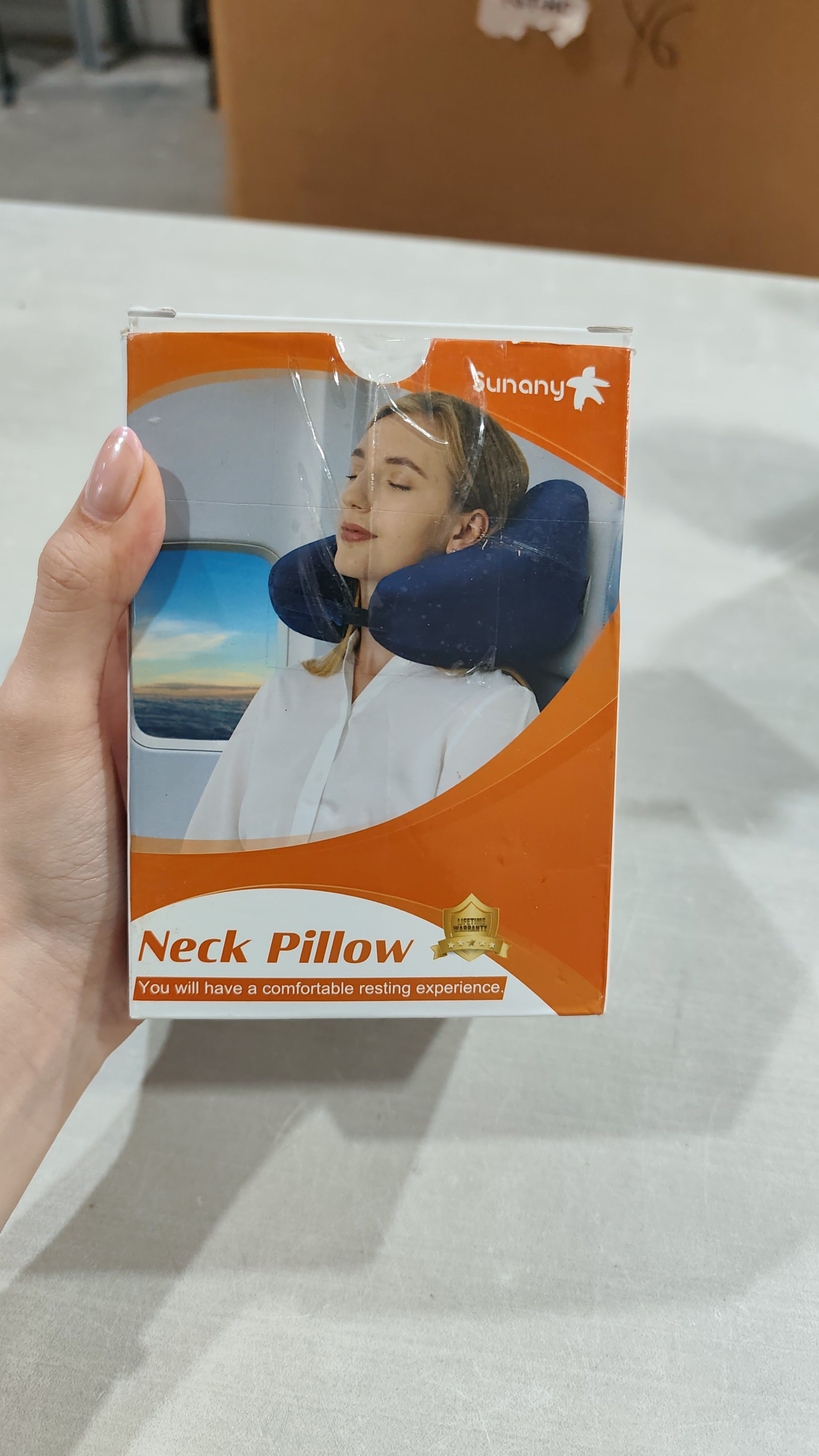 Almohada de viaje Sunany