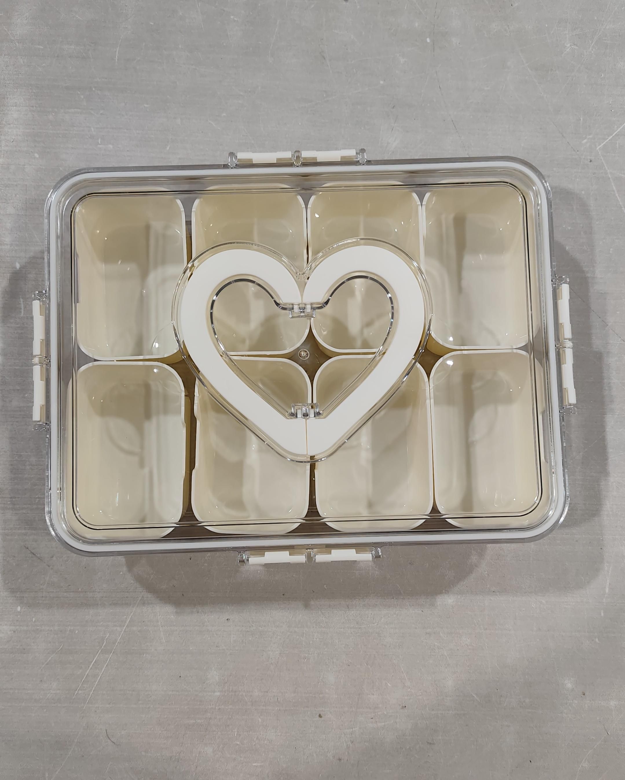 Caja de 8 compartimentos