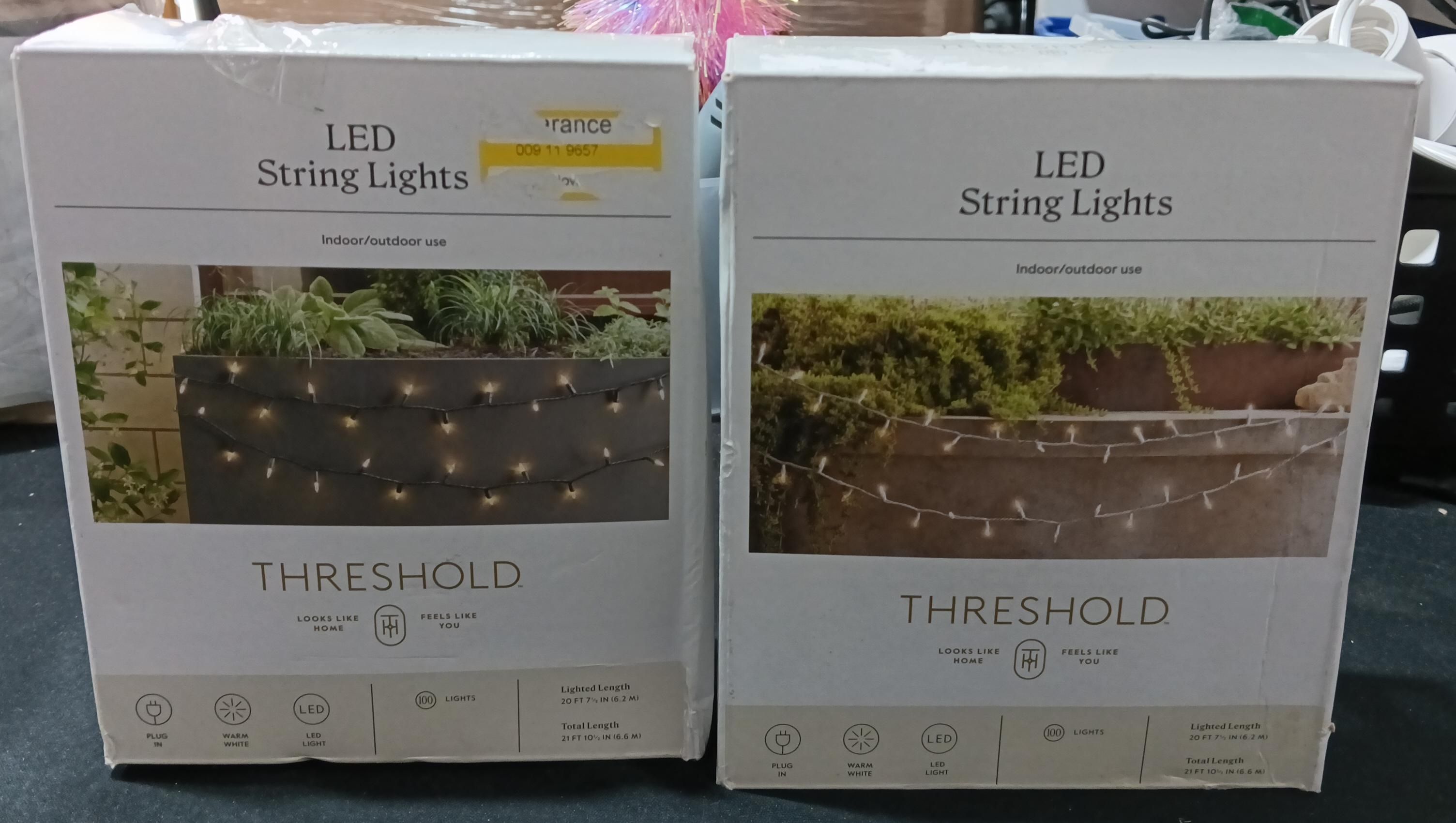 2 Tiras de luces 