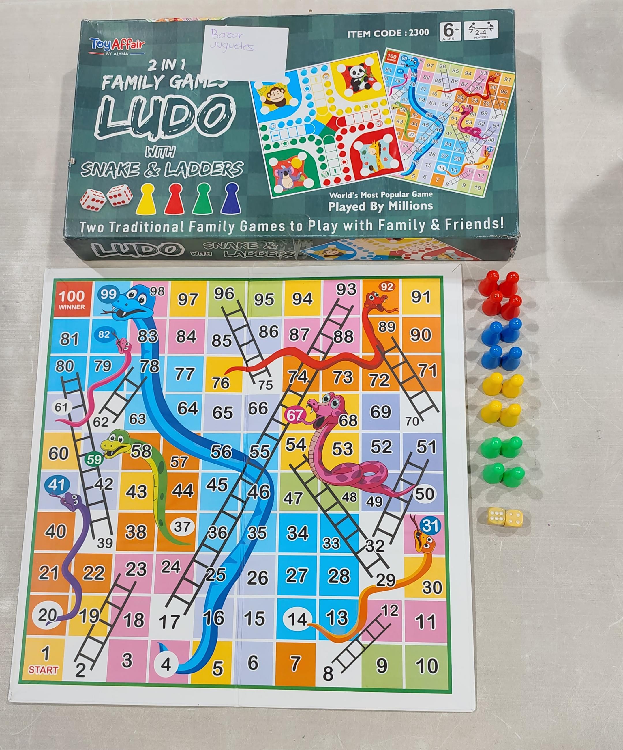 Ludo y Serpientes y Escaleras 