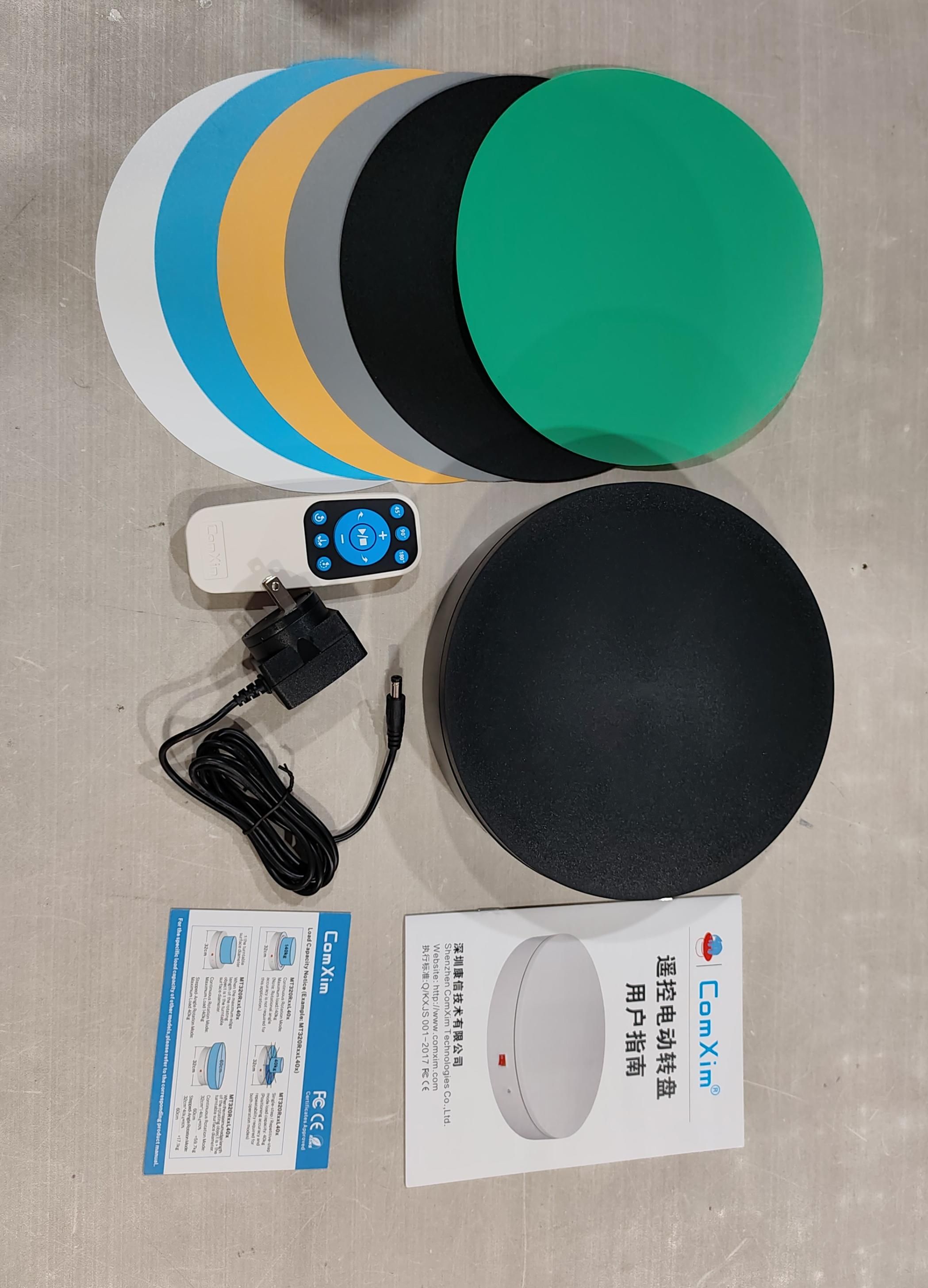 Plataforma Giratoria Eléctrica