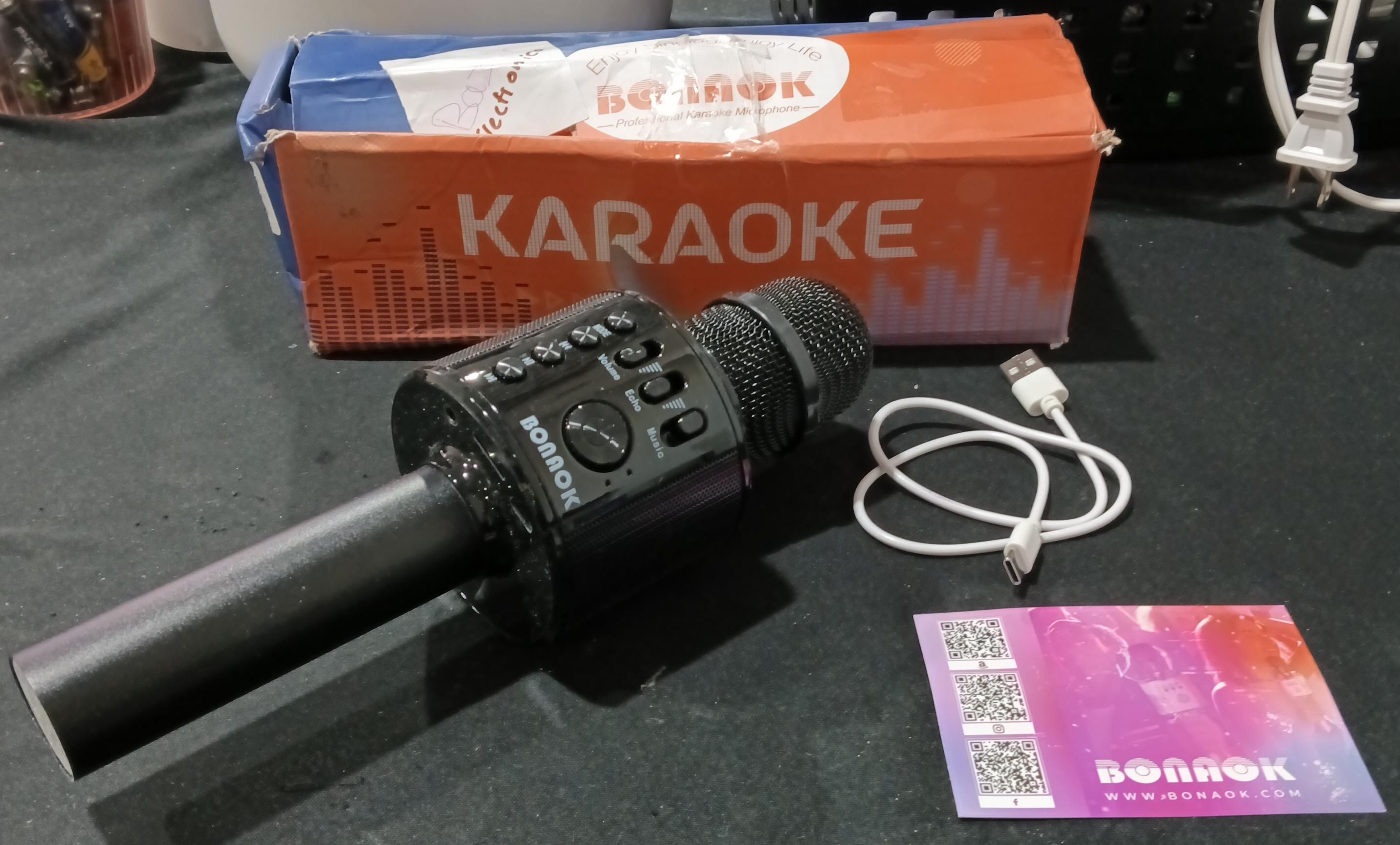 Micrófono Karaoke Inalámbrico