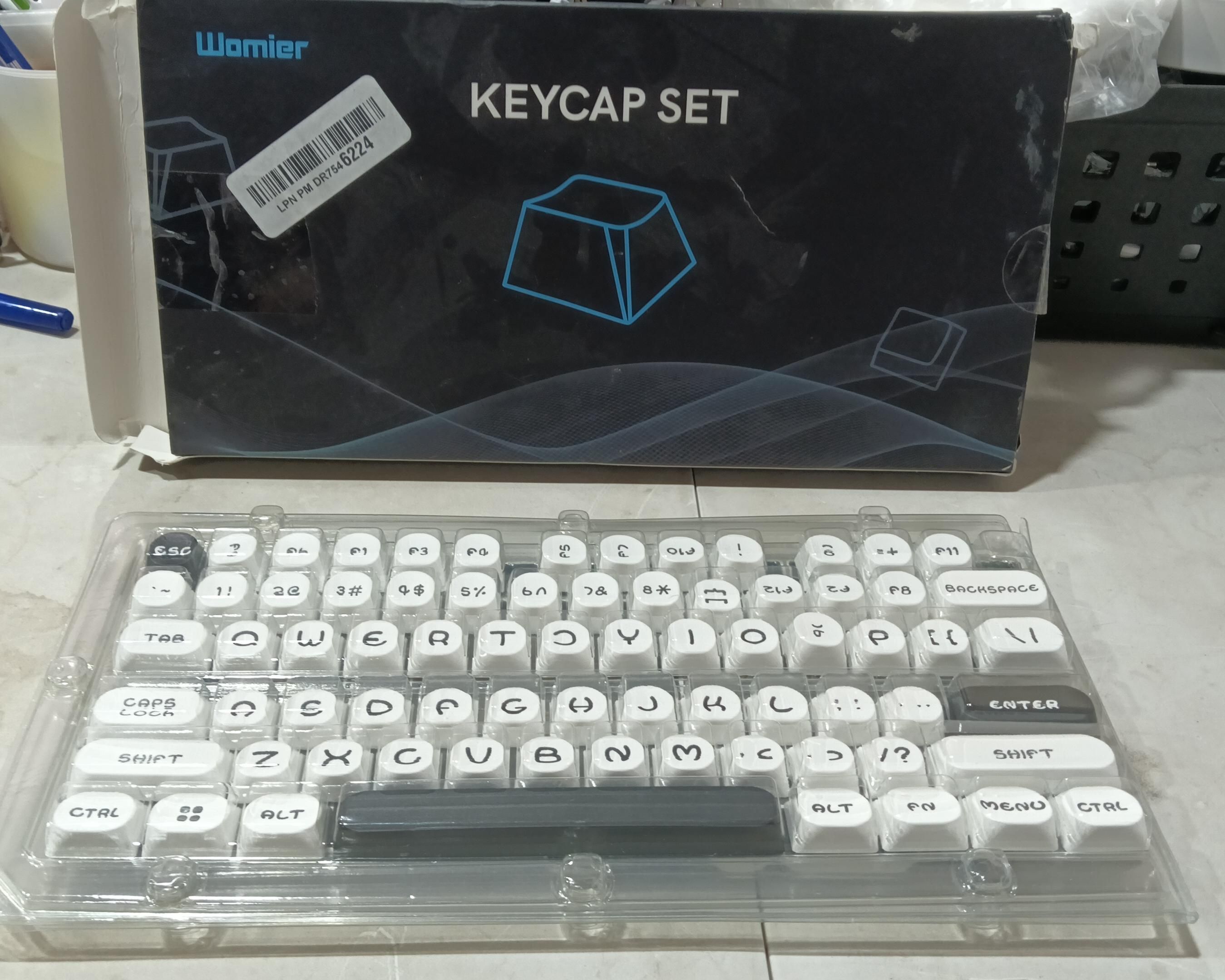  Juego de teclas PBT de doble disparo
