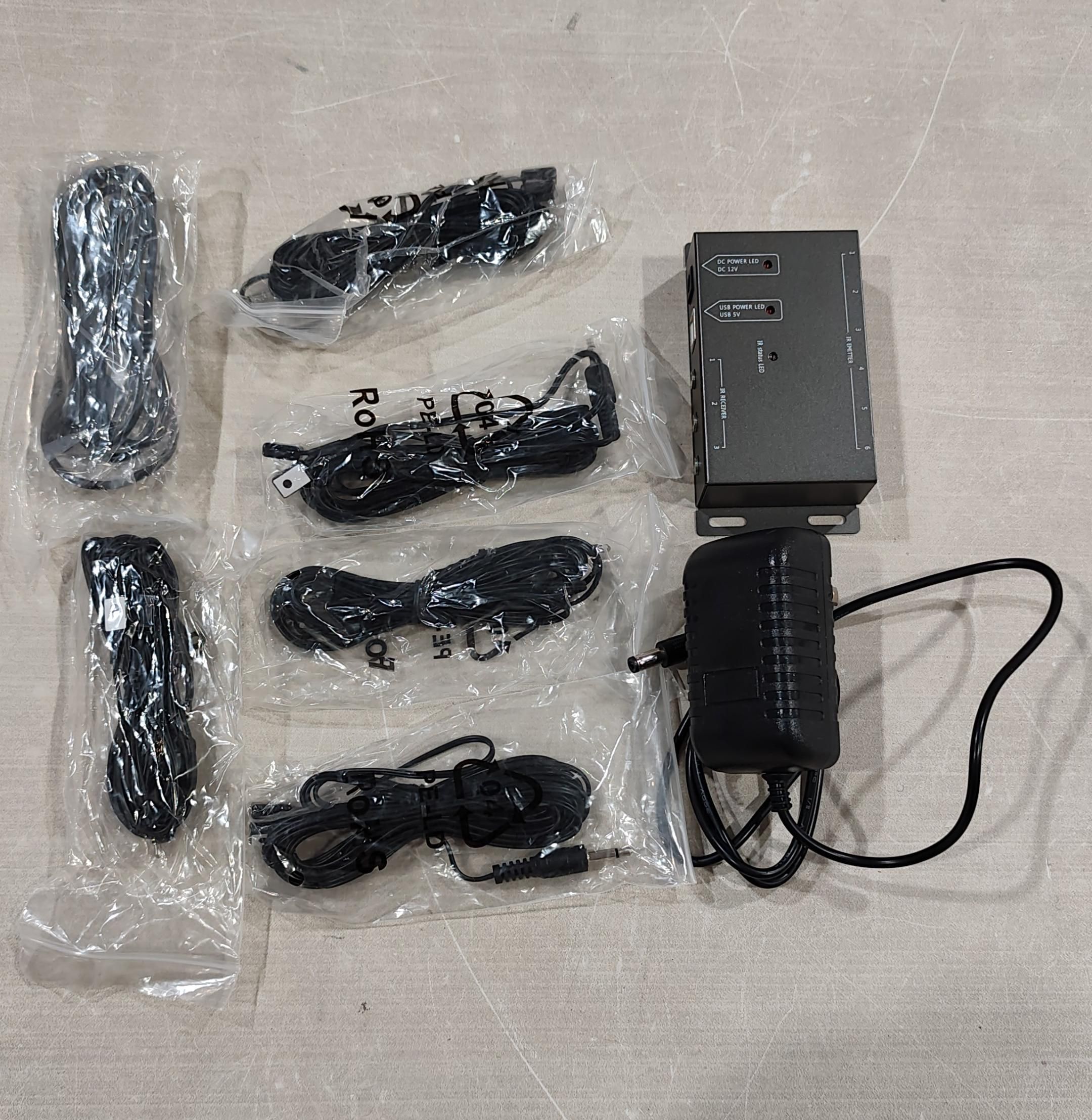 Kit Sistema Repetidor Ir Herfair Control Para 10 Dispositivo