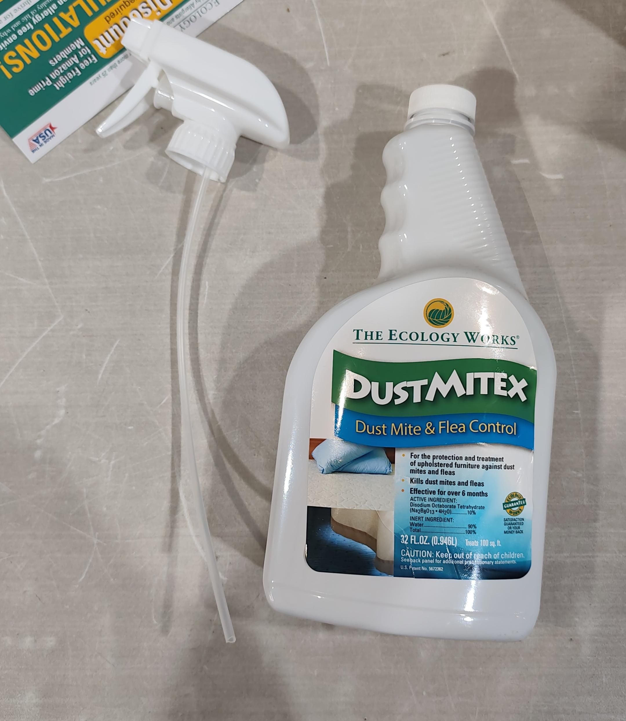 The Ecology Works DustmiteX control y la eliminación de ácaros del polvo