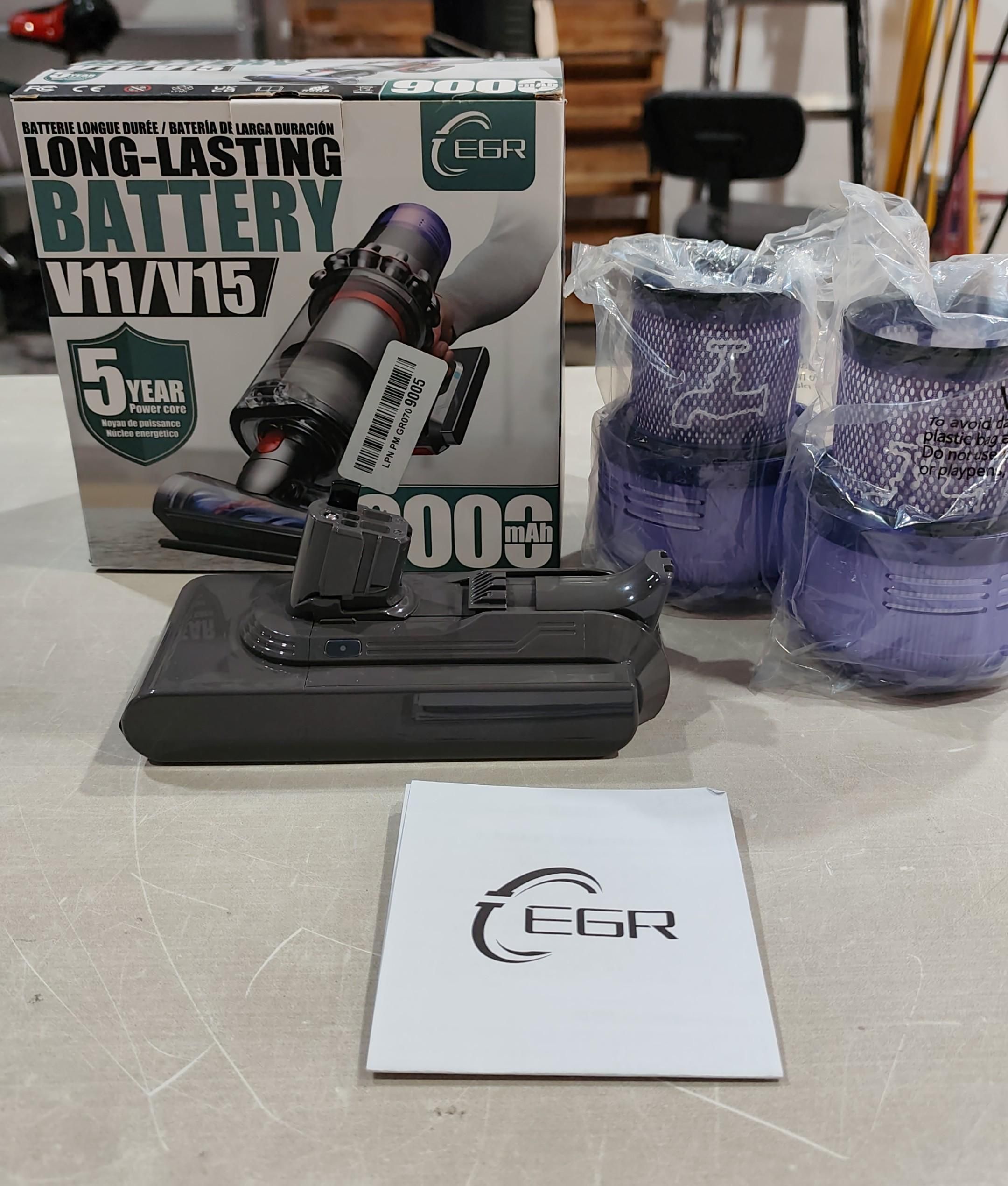 Batería compatible con Dyson Click-in v11