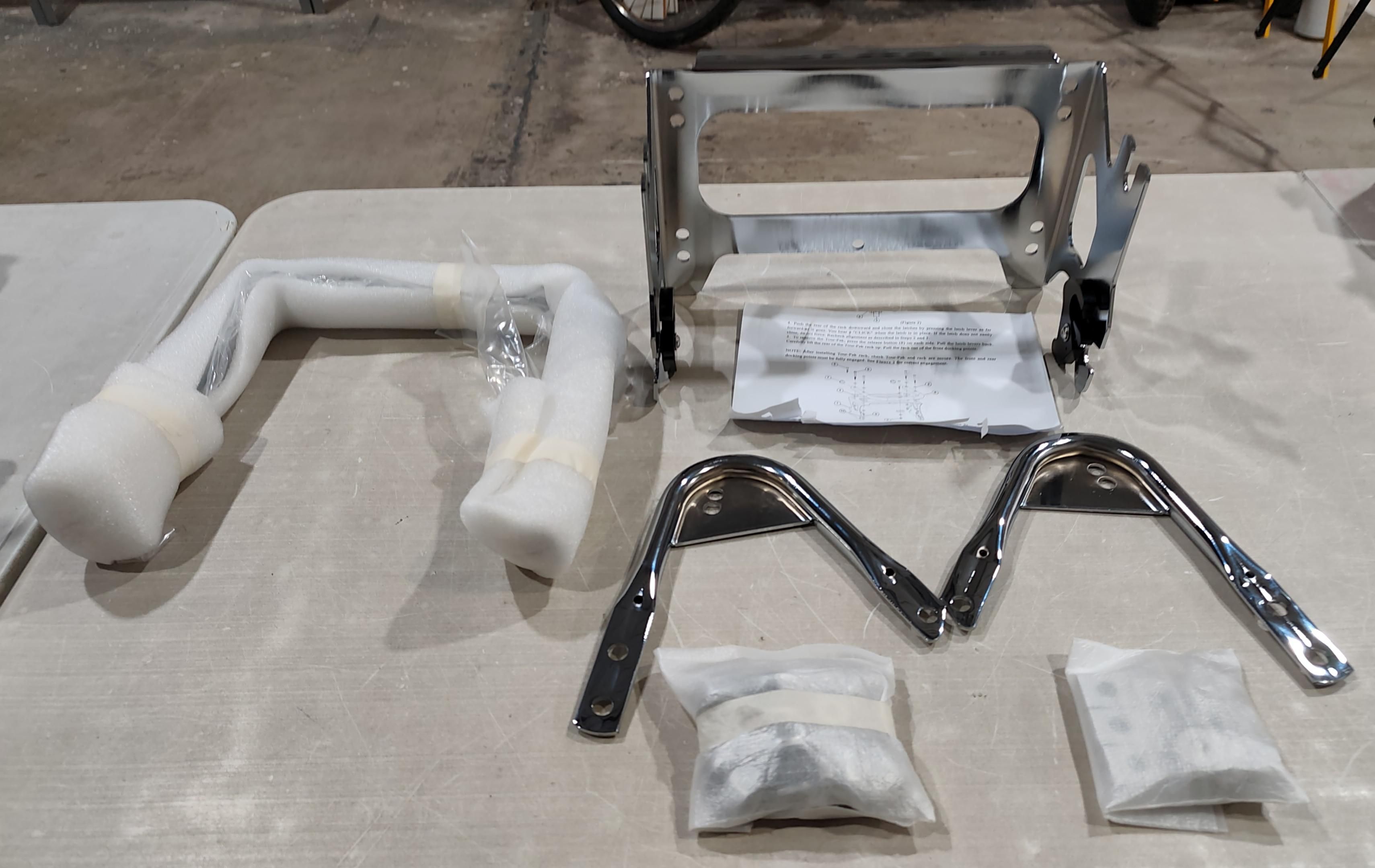 Portaequipajes Mofun desmontable para dos personas con kit de montaje