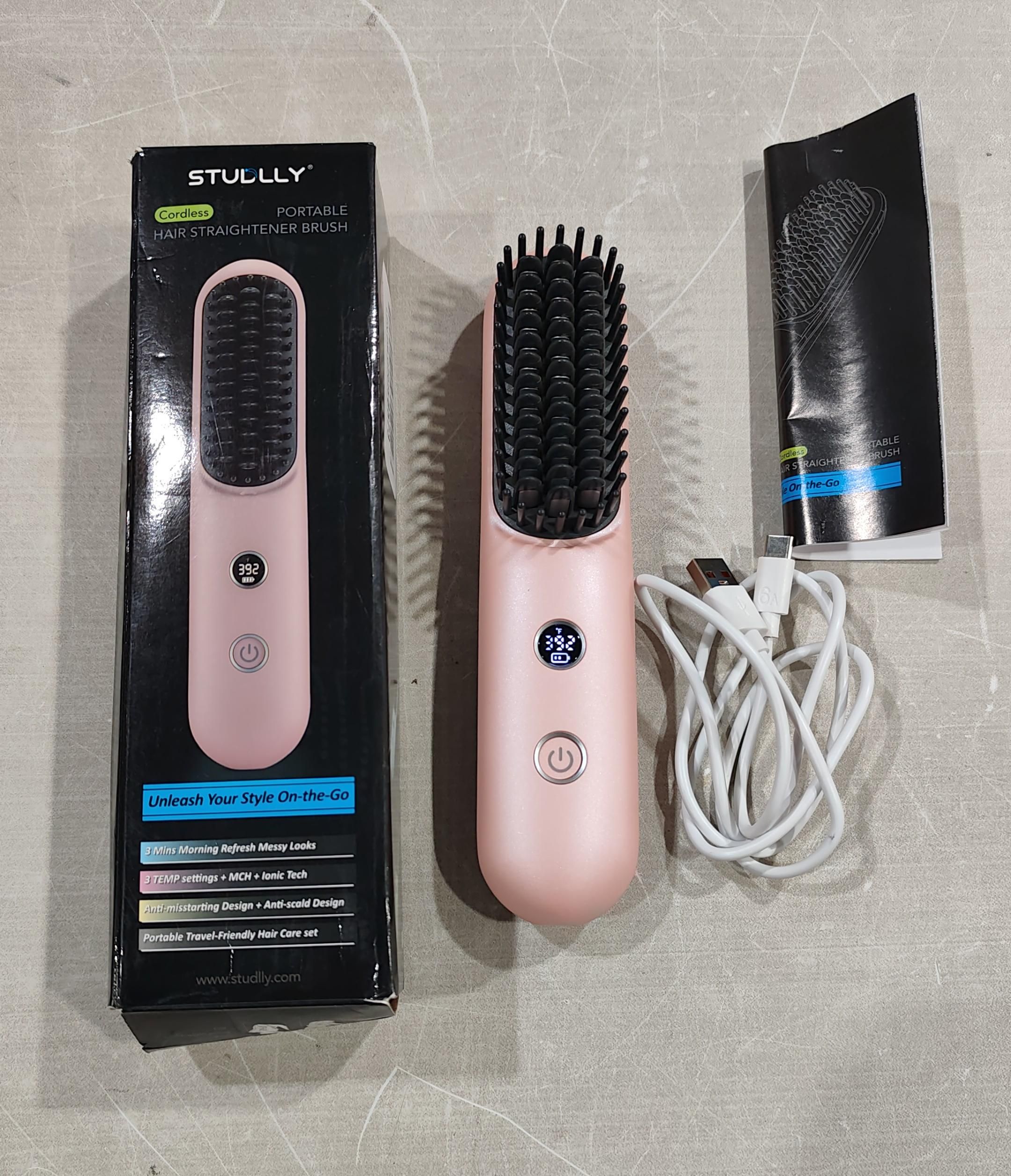 Plancha de pelo inalámbrica