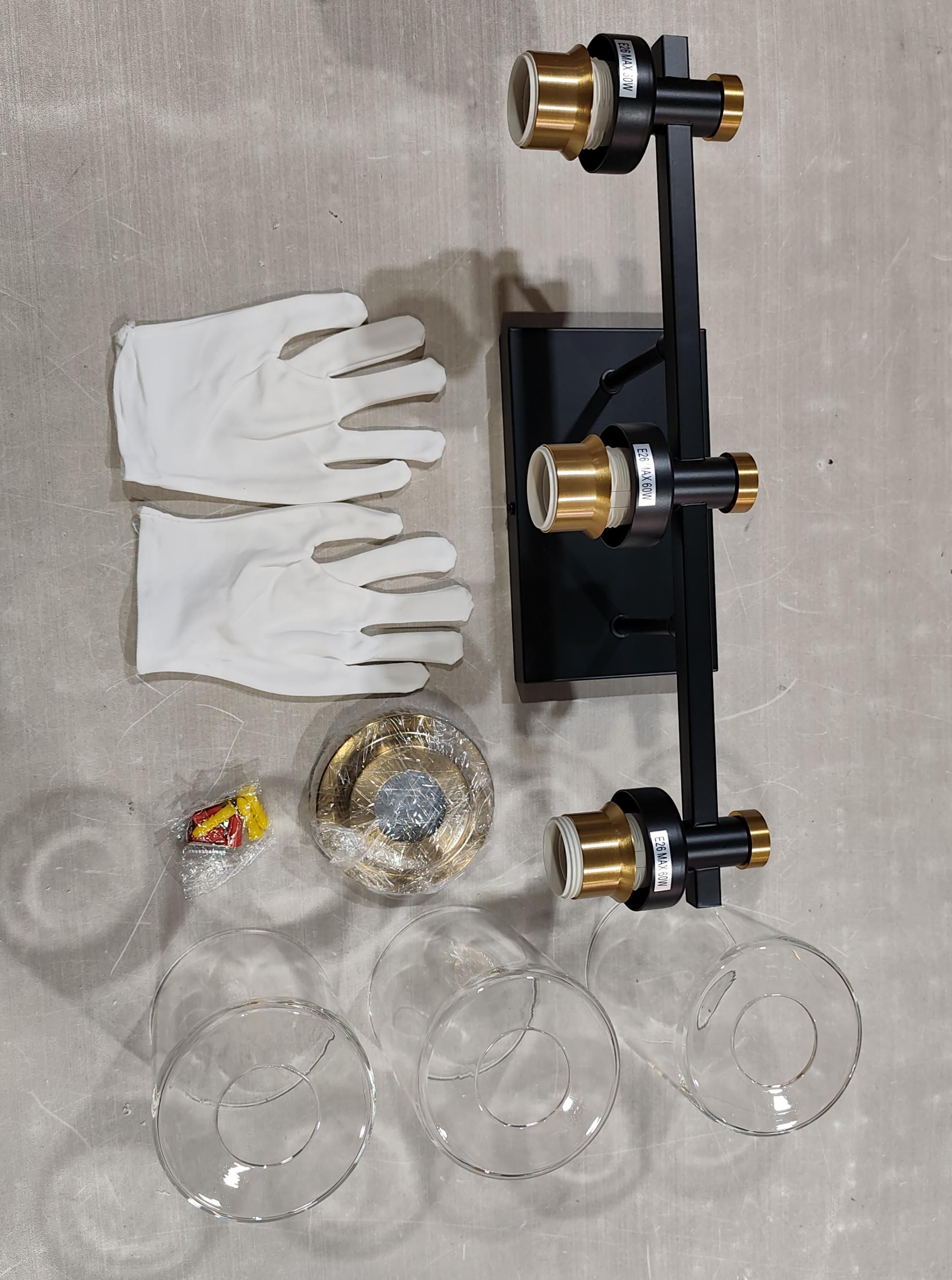 Lámpara de baño de 3 luces