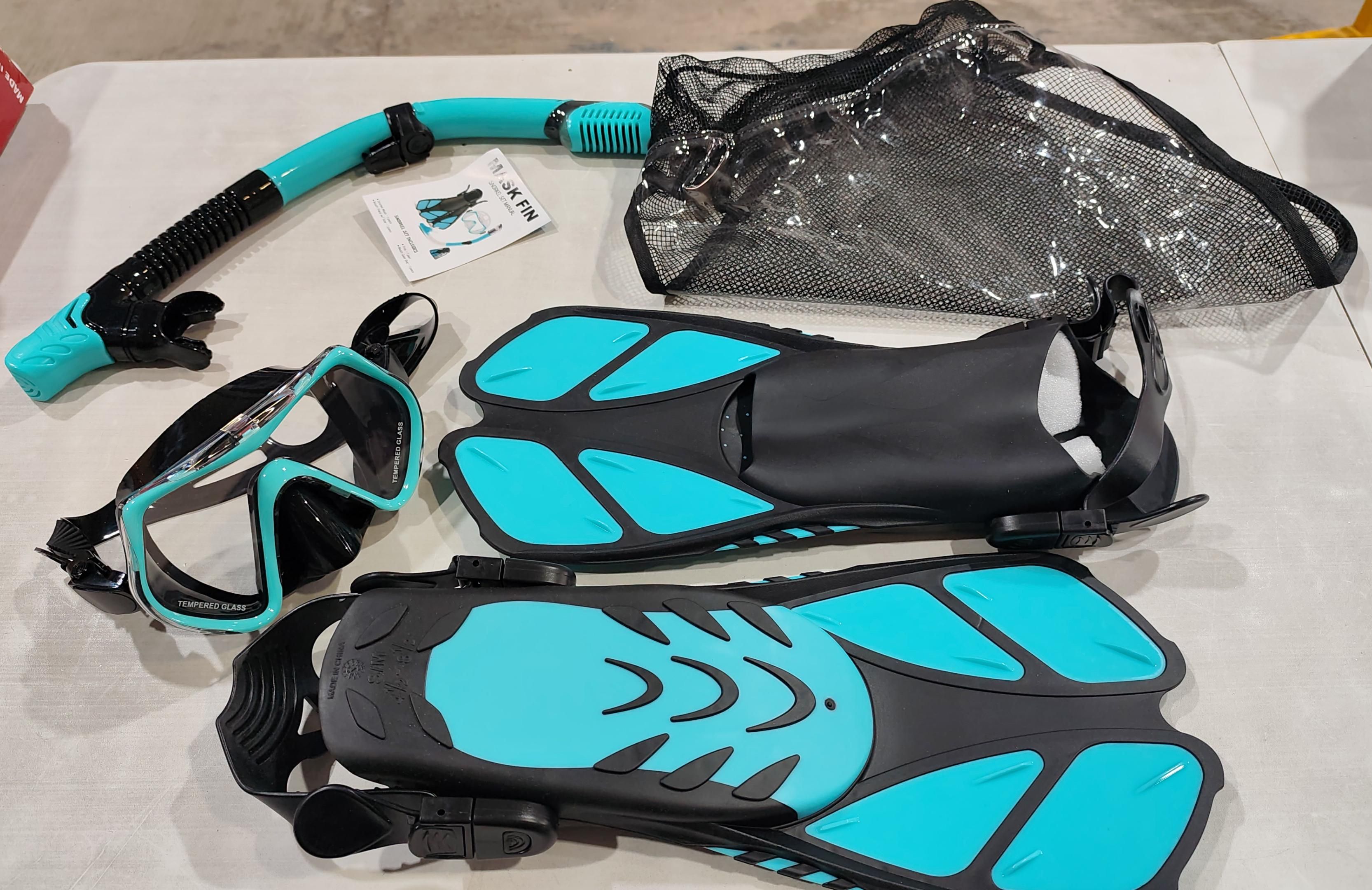 Equipo de snorkel Ubekezele para adultos