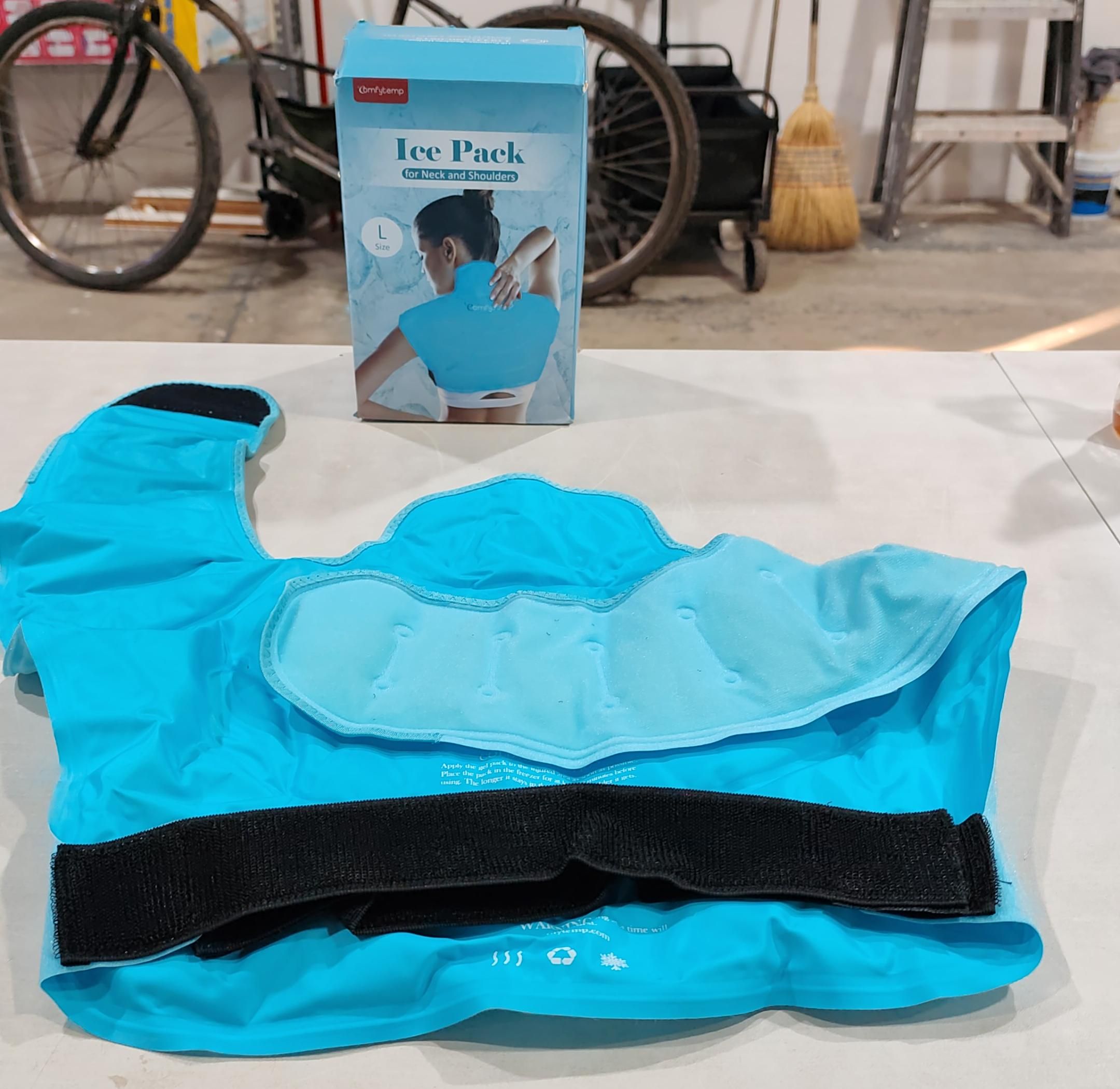 Comfytemp Paquete De Hielo Grande Con Correas 
