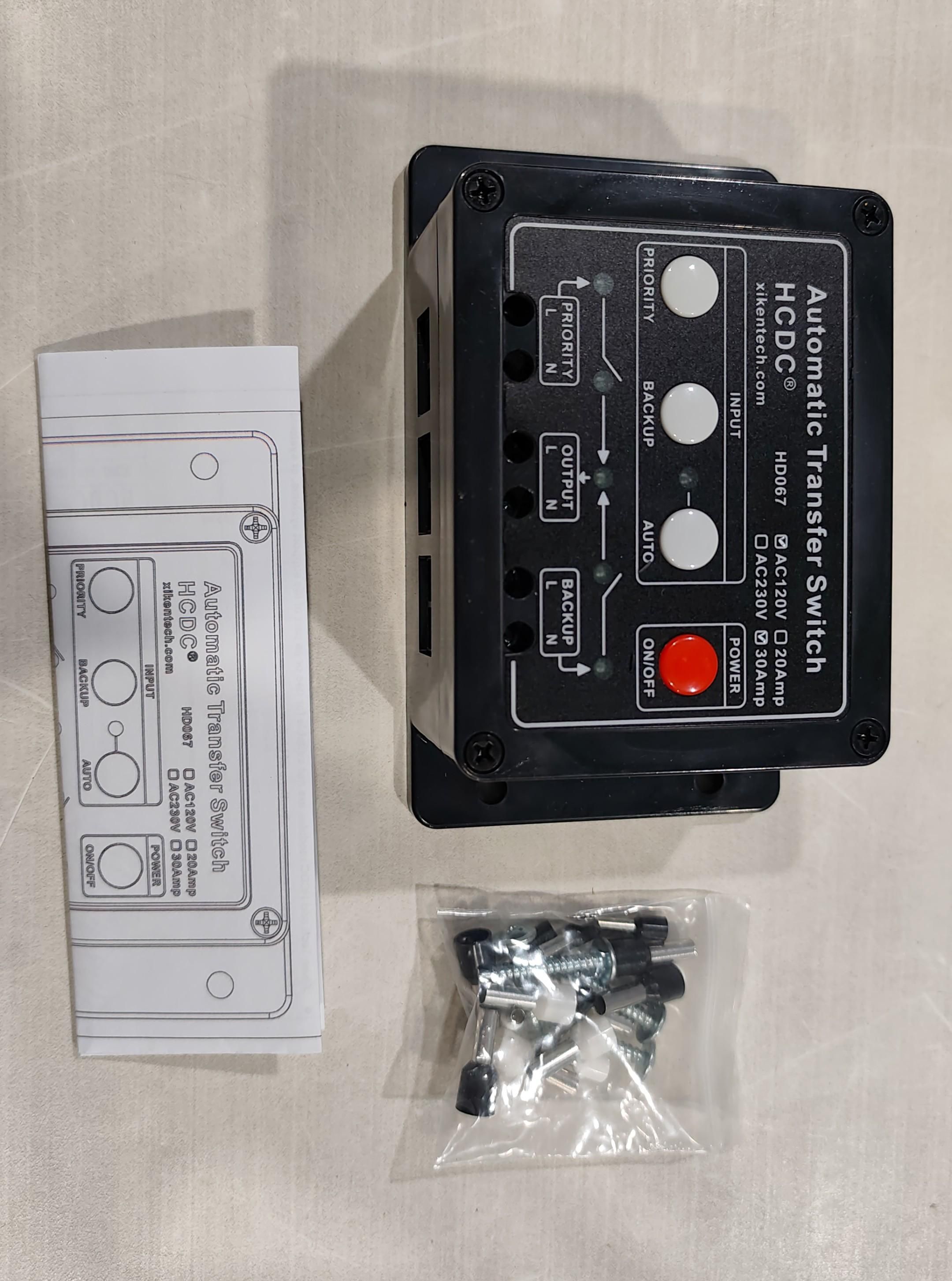 Interruptor de transferencia automática