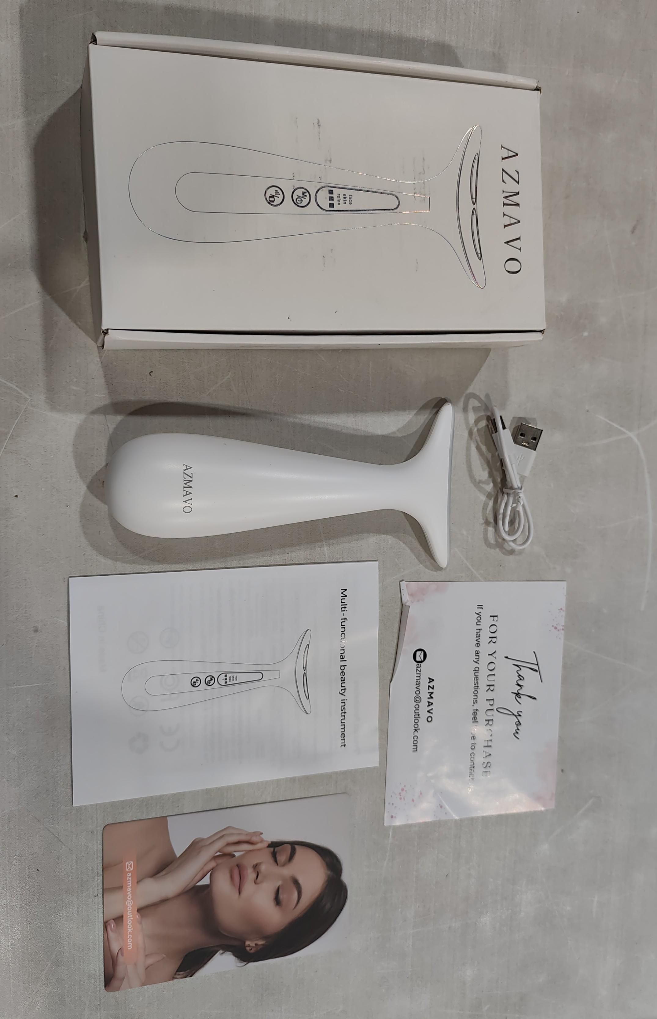 AZMAVO Masajeador Facial y Cuello