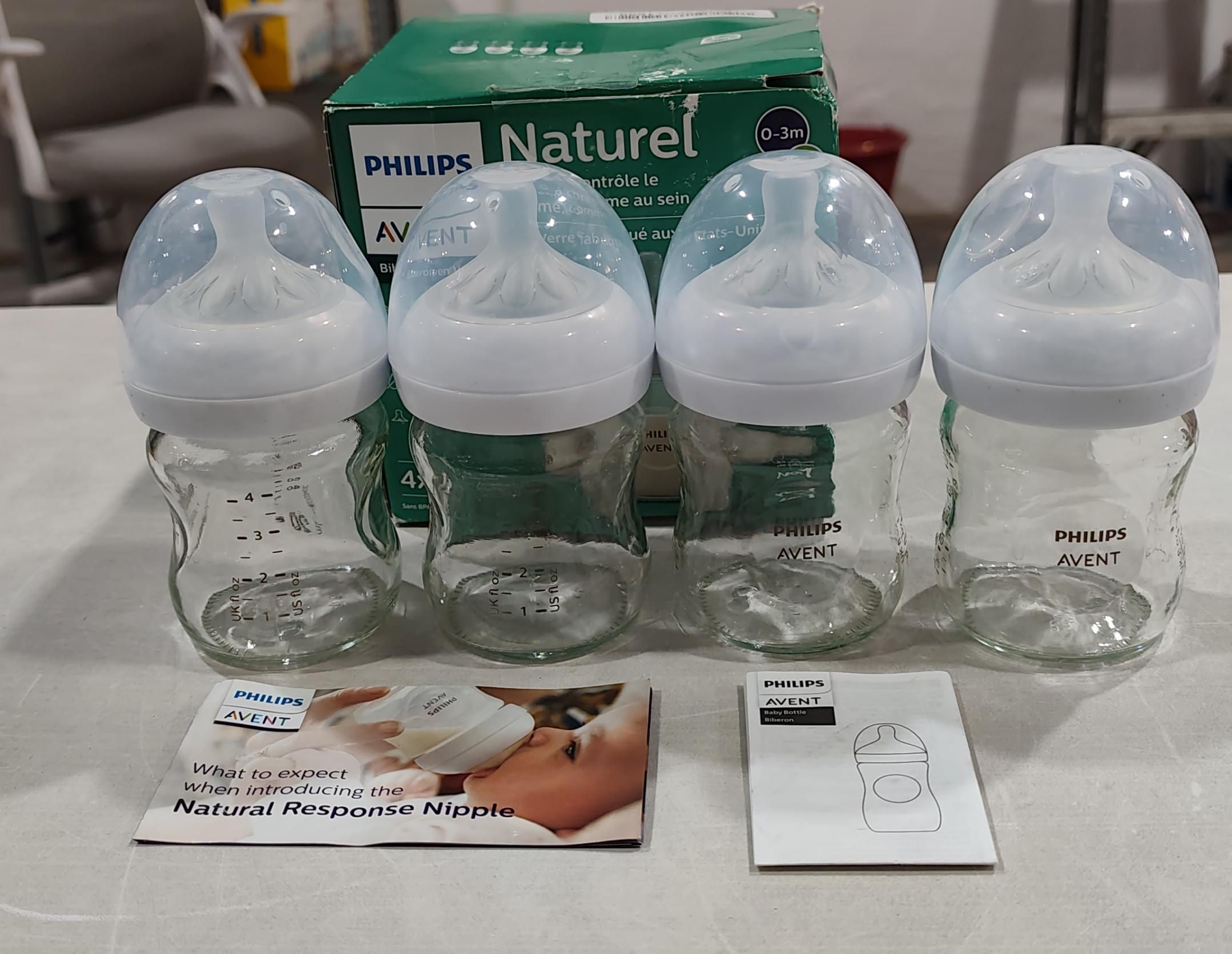 Philips AVENT Biberón de vidrio 