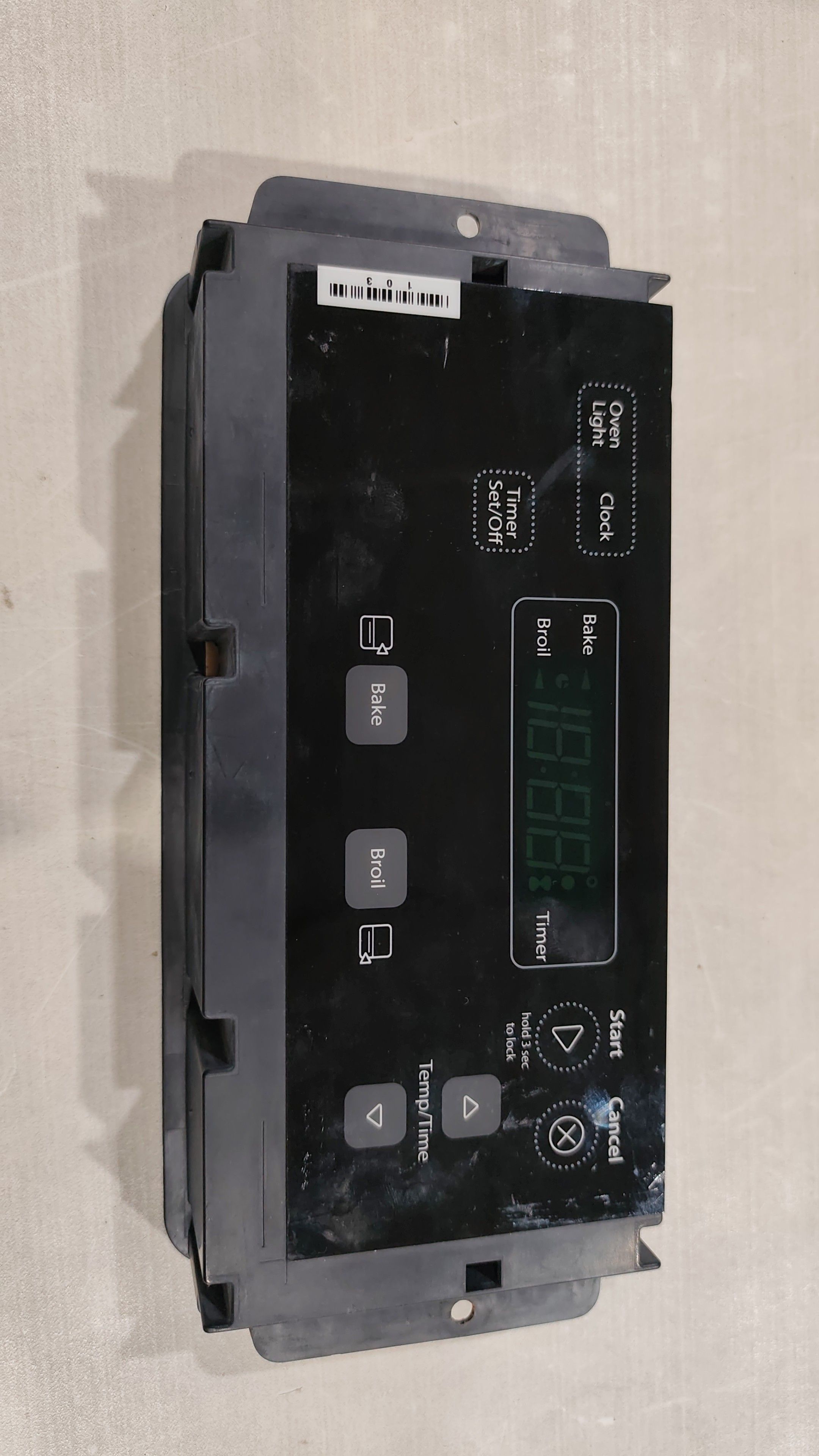 Placa de control para horno de estufa Whirlpool