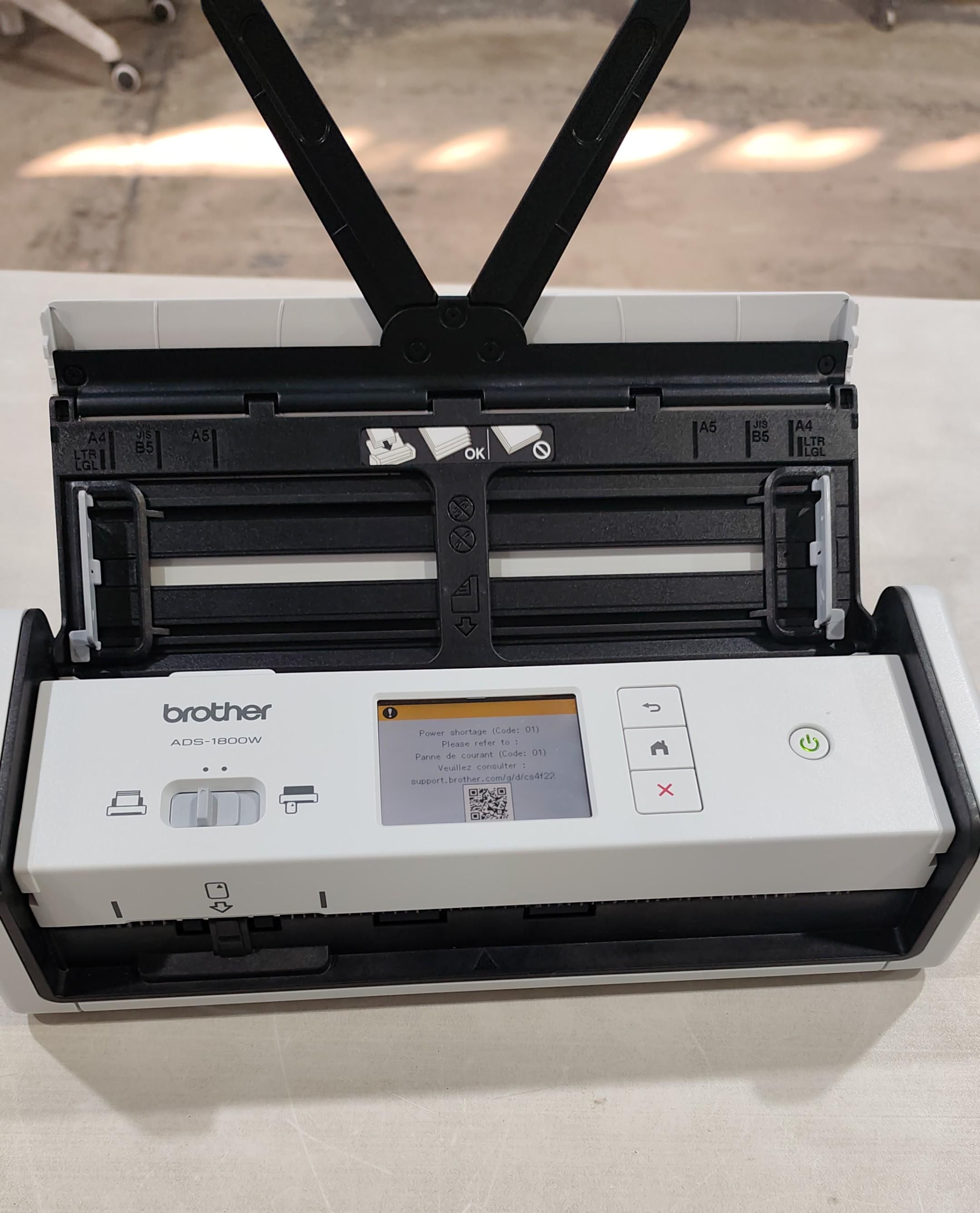 Brother ADS-1800W - Escáner inalámbrico