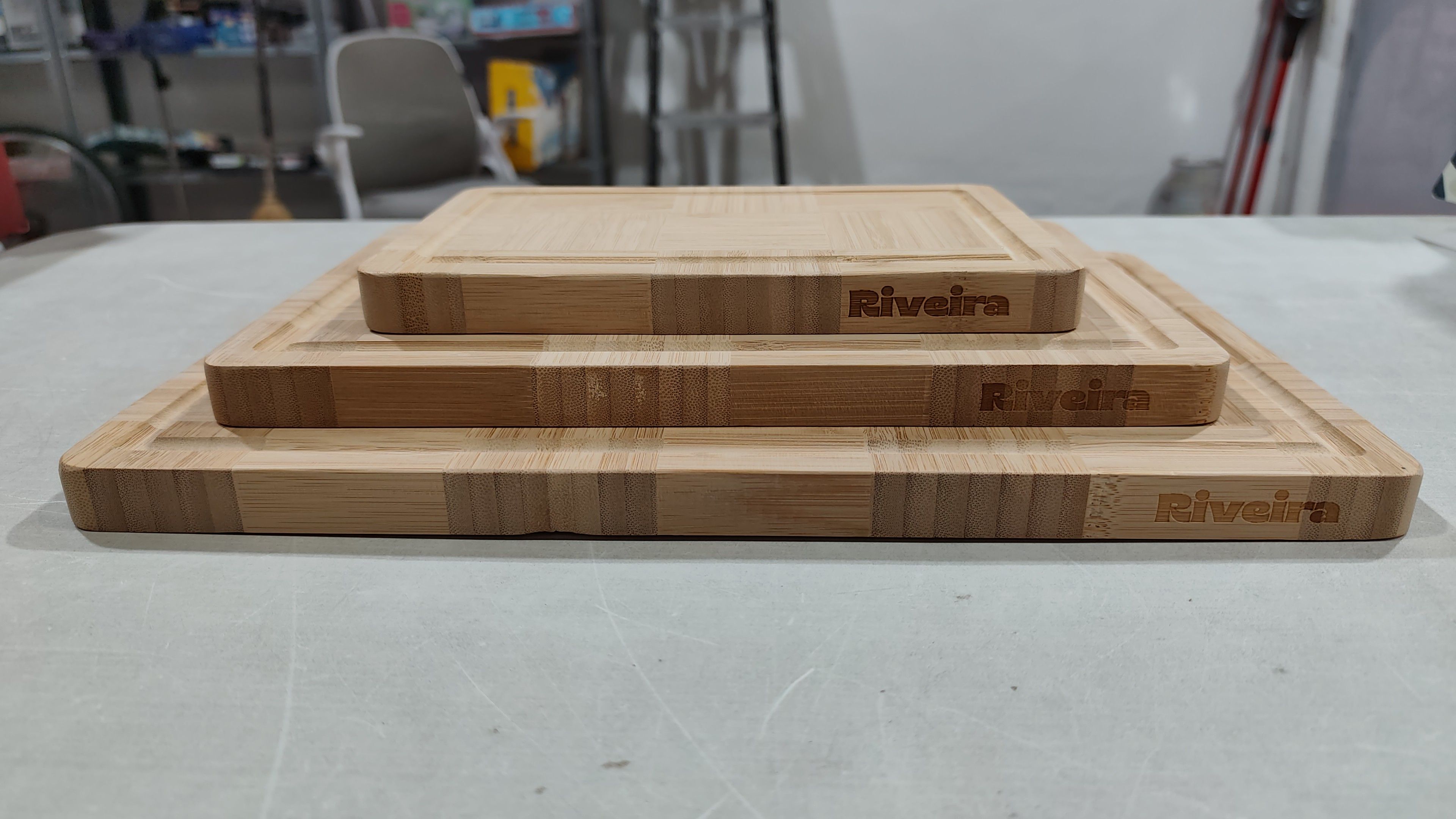 Riveira Bamboo Grandeur: juego de 3 Tablas
