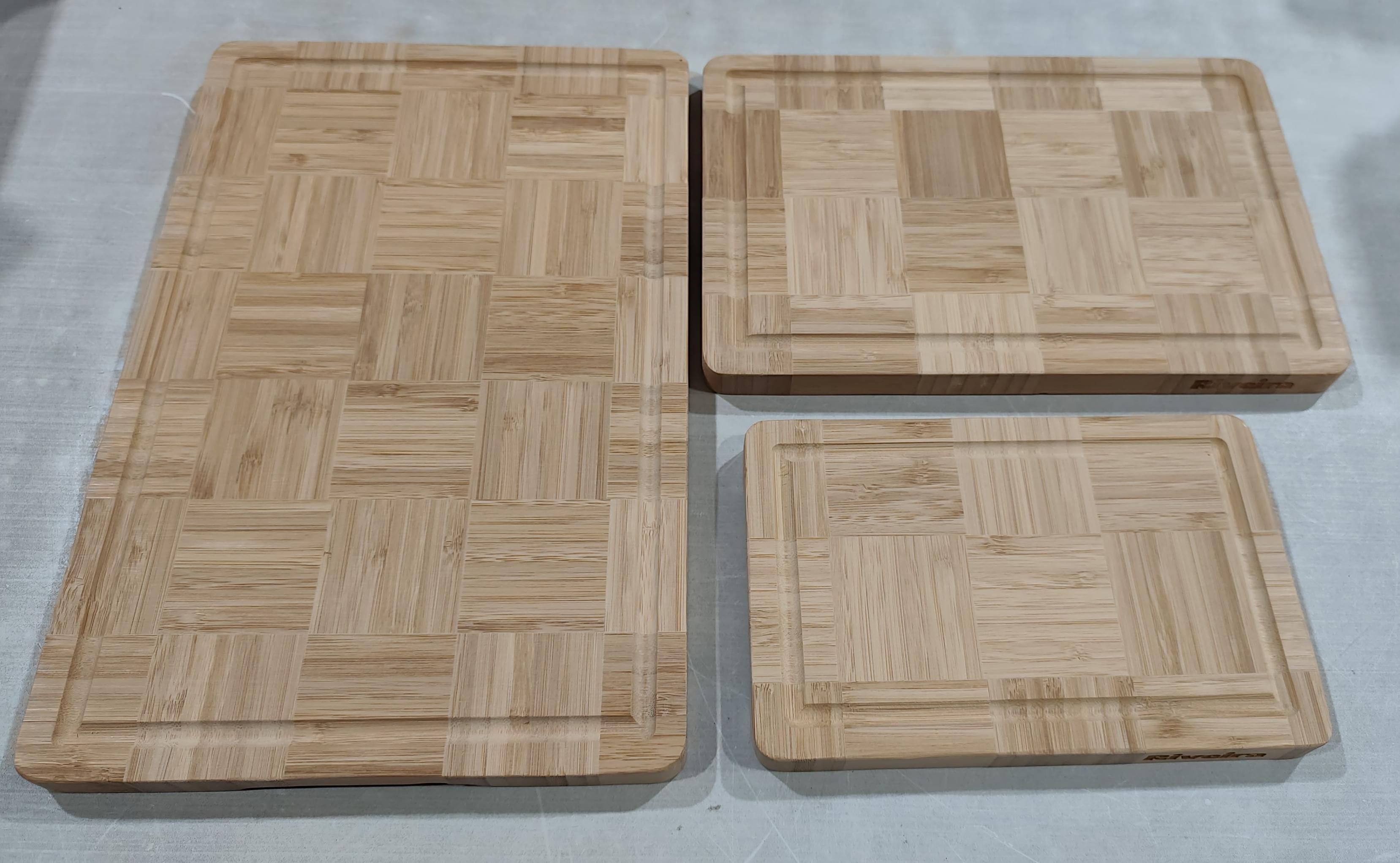 Riveira Bamboo Grandeur: juego de 3 Tablas