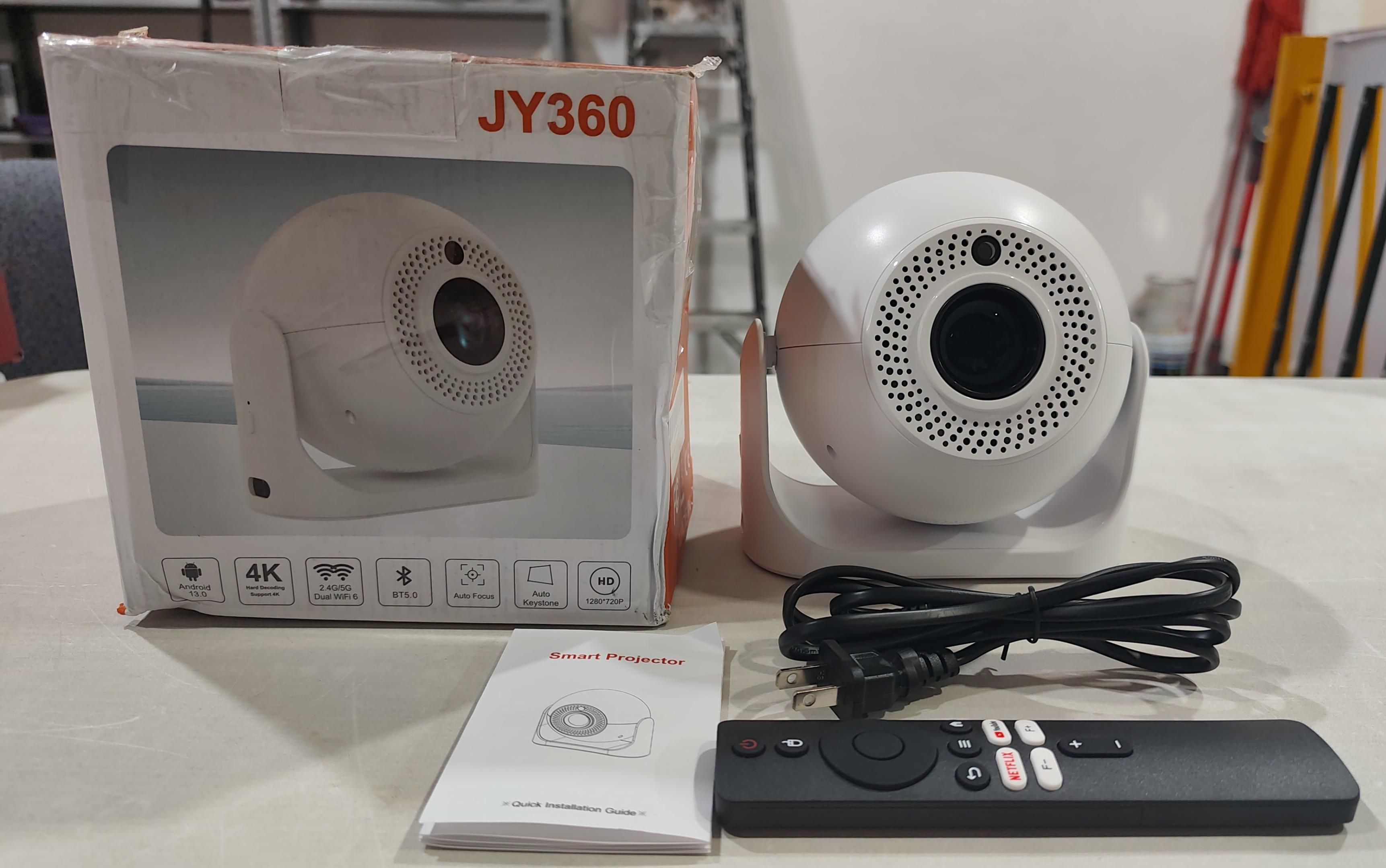 Proyector Mini Pj10 Jy360 4k 