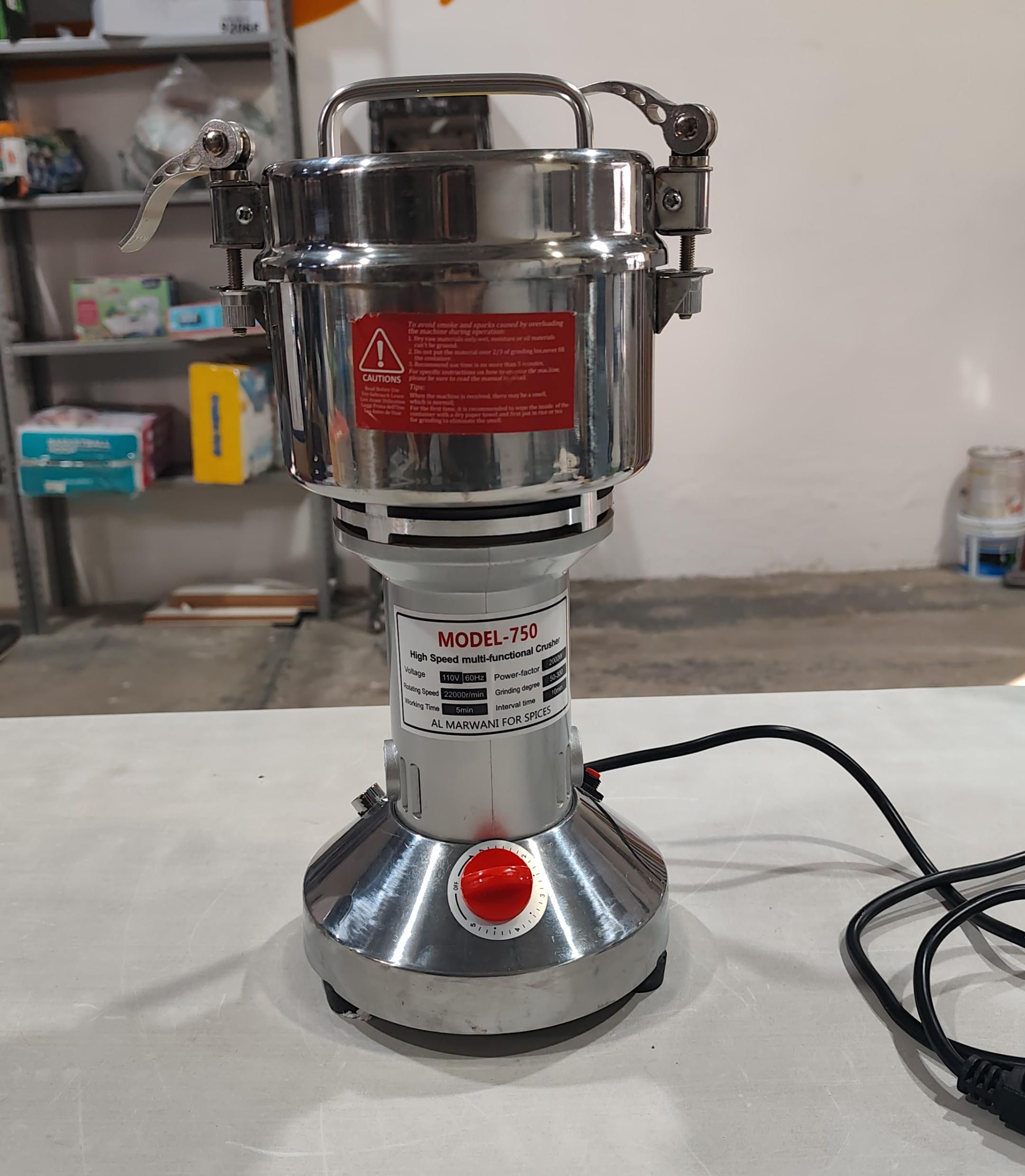 Molinillo Eléctrico De Granos