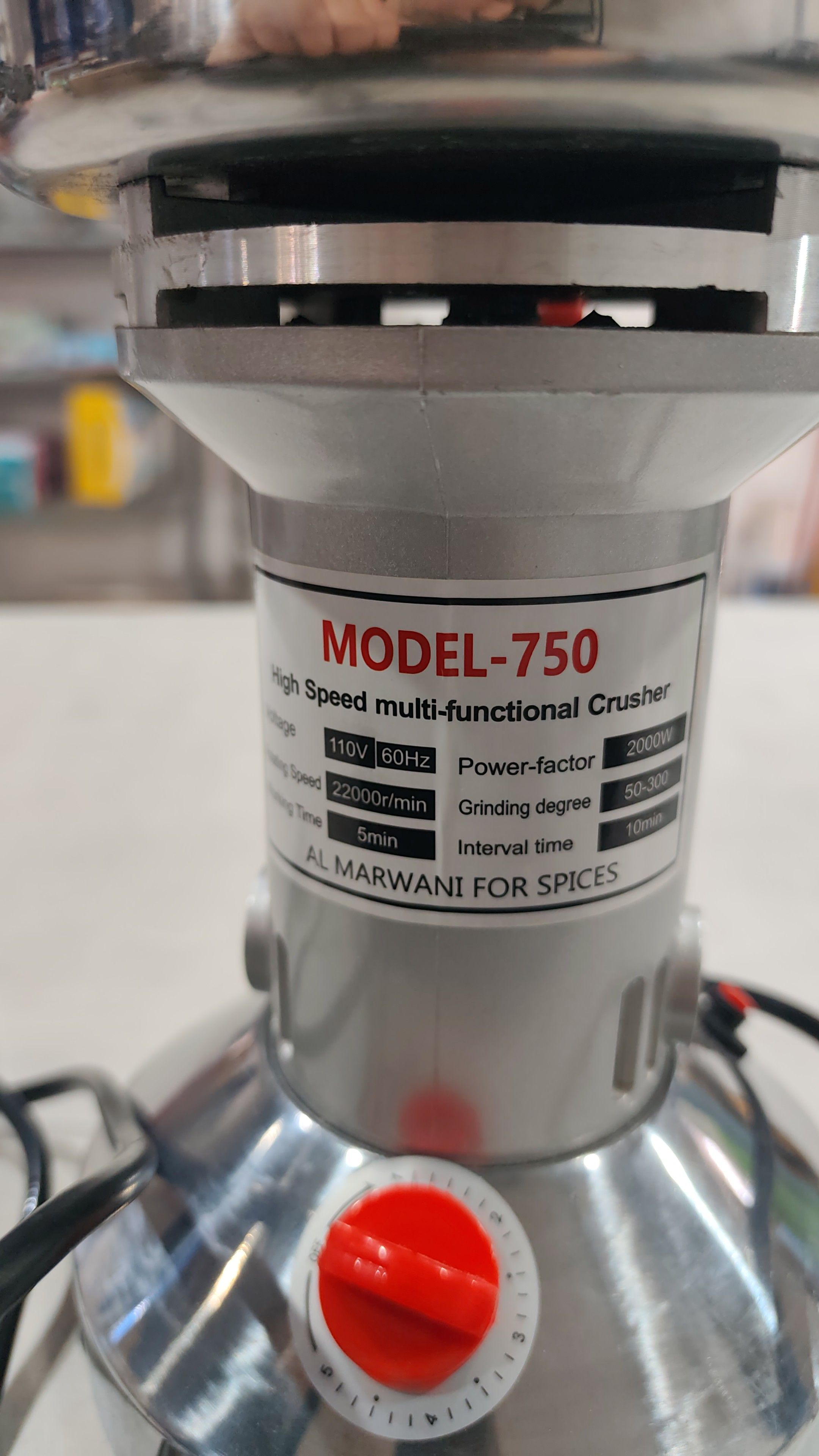 Molinillo Eléctrico De Granos