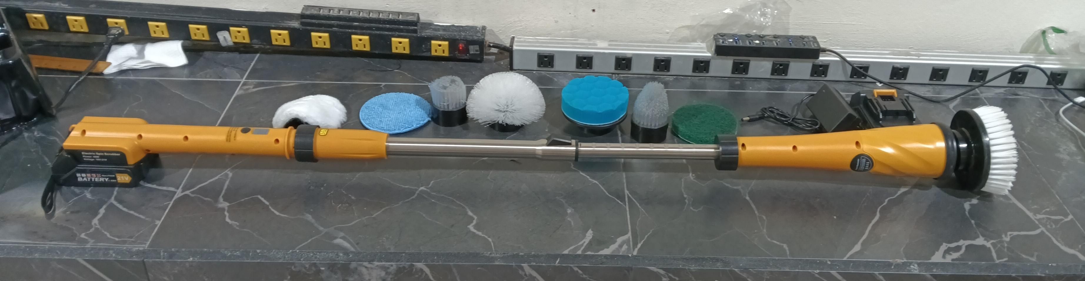 Qimedo cepillo giratorio eléctrico de 1200 RPM