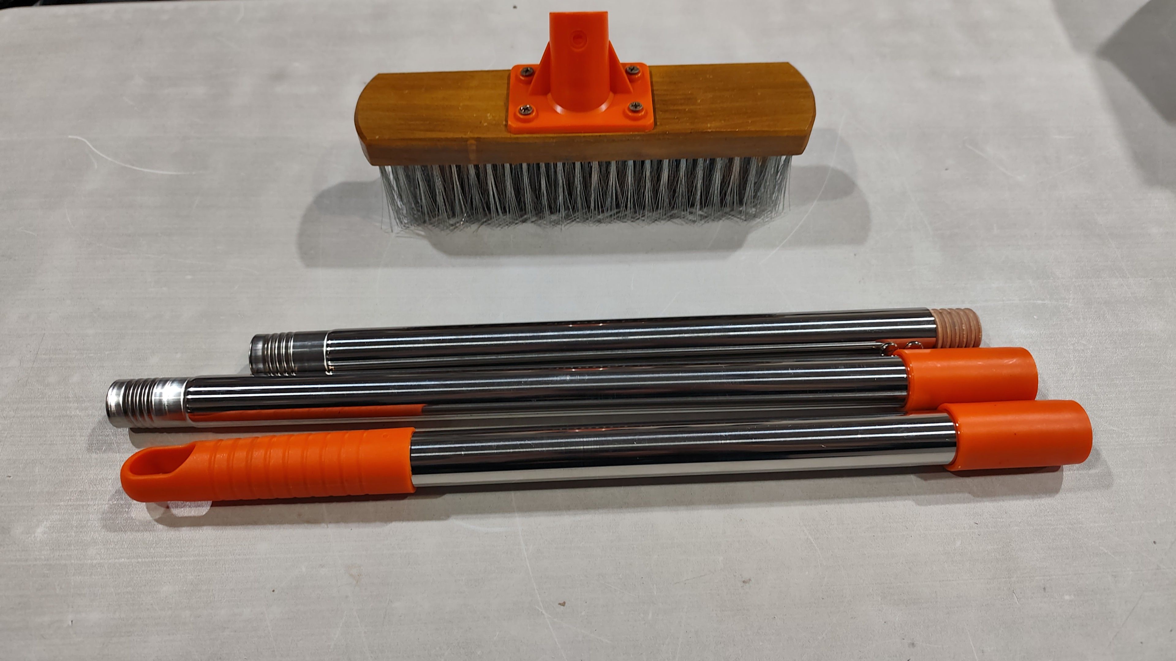 Cepillo Para Fregar Fundas De Acero Inoxidable