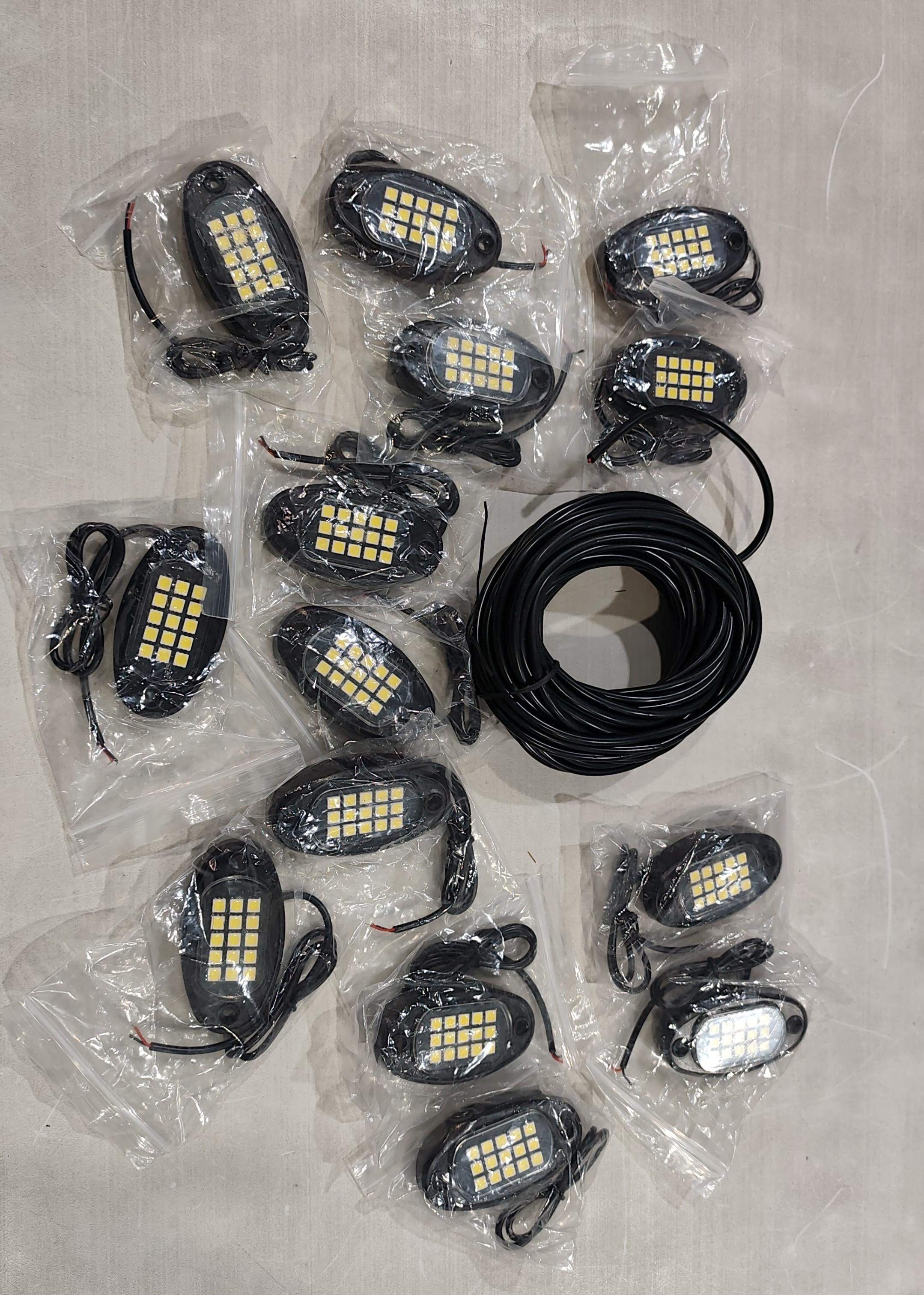 14 cápsulas de luces blancas