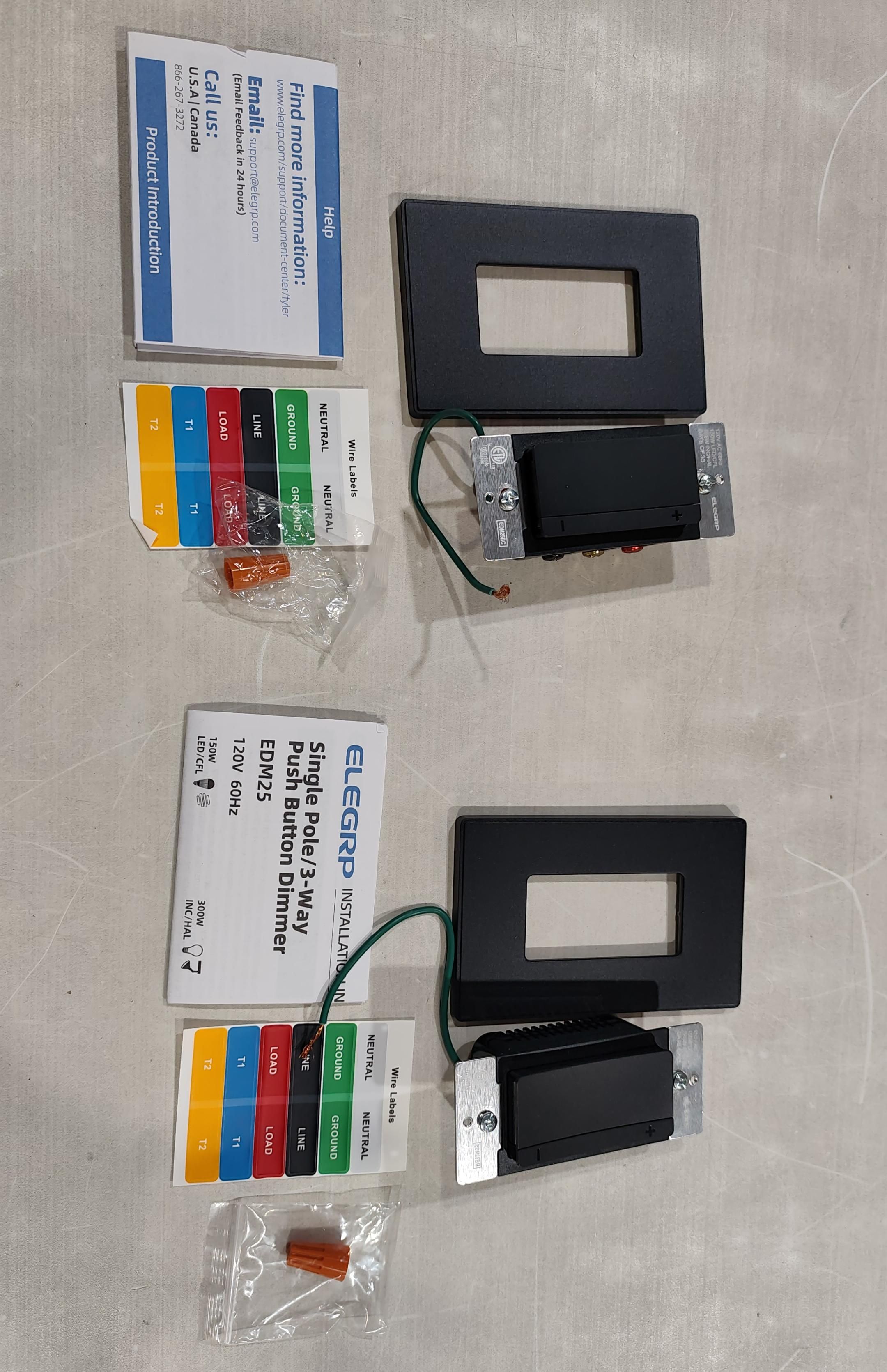 ELEGRP - Interruptor de luz de atenuación digital