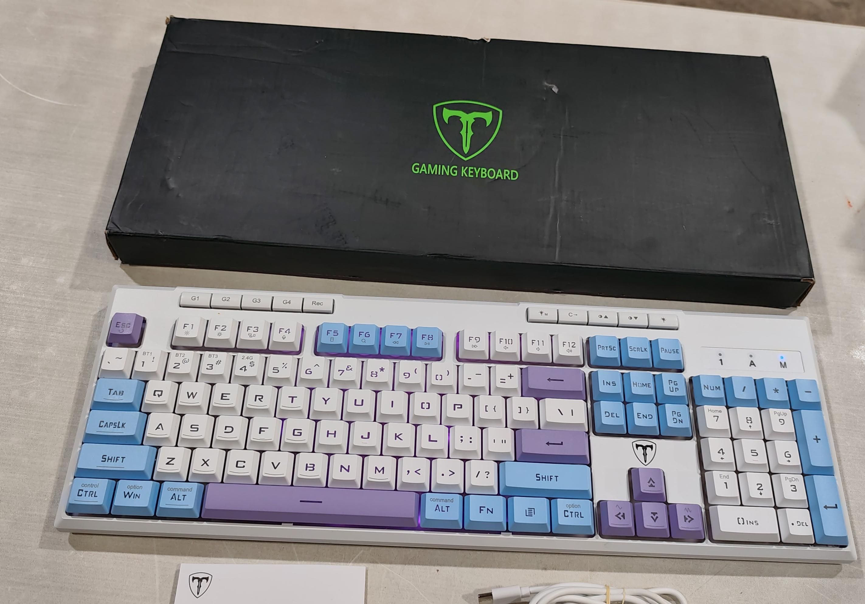 RisoPhy - Teclado inalámbrico para juegos