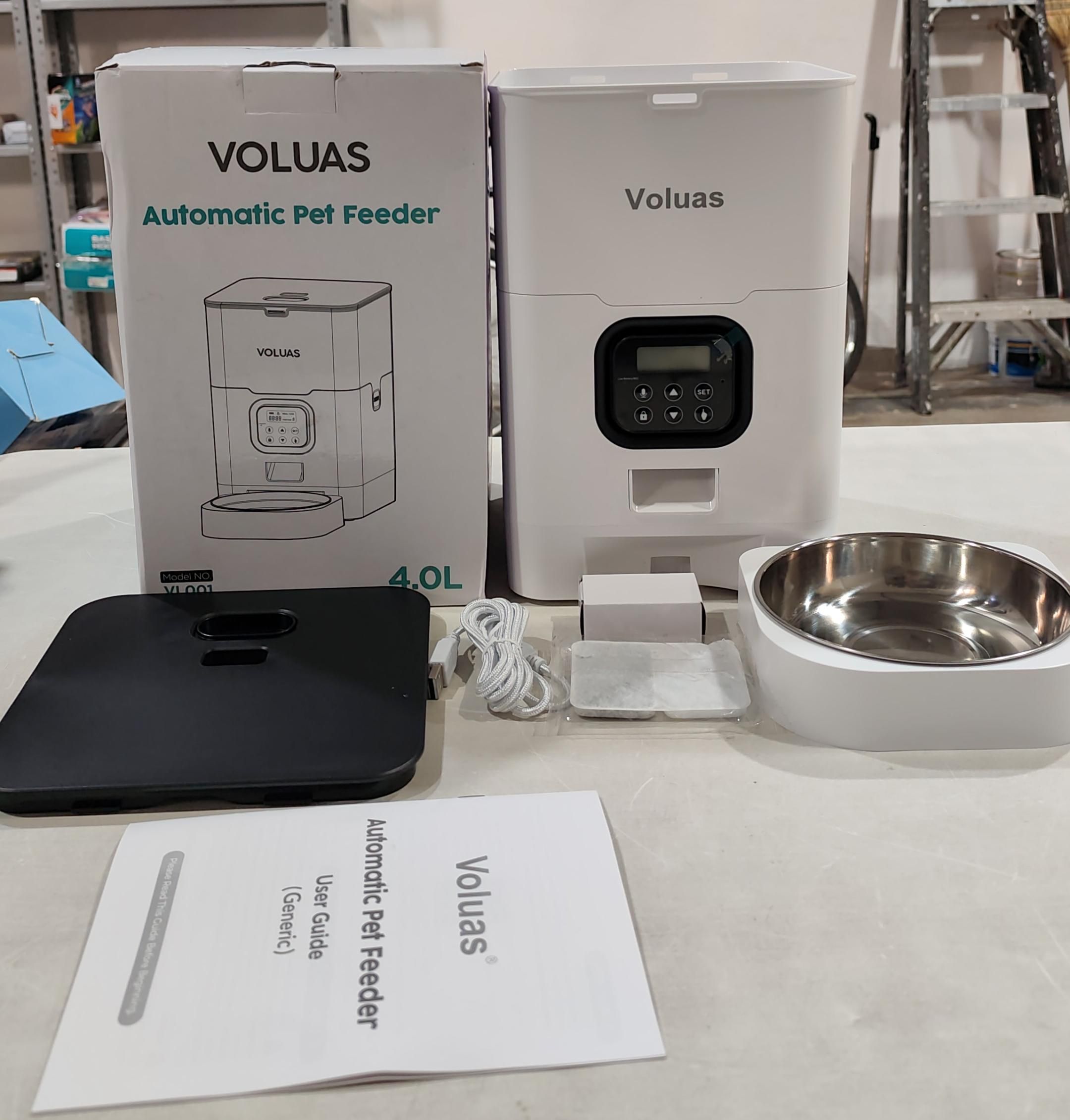 VOLUAS Comederos automáticos para mascotas